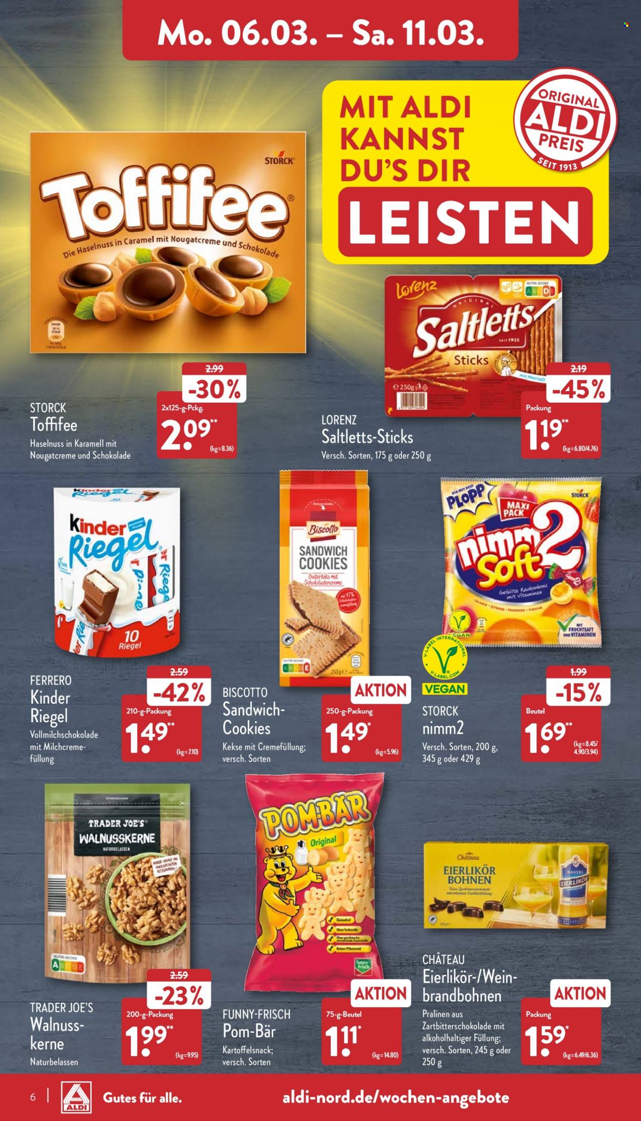 ALDI Nord Prospekte  - 6.03.2023 - 11.03.2023. Seite 6