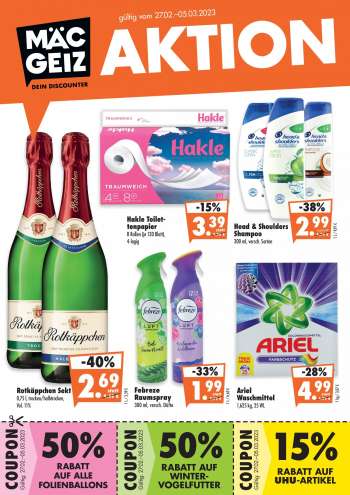 Prospekte Mäc-Geiz - 27.02.2023 - 5.03.2023.