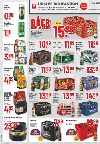 thumbnail - Gambrinus Premium Bier Kasten 20 0,51 ( = € 1.40 zzgl 3.10 Pfand