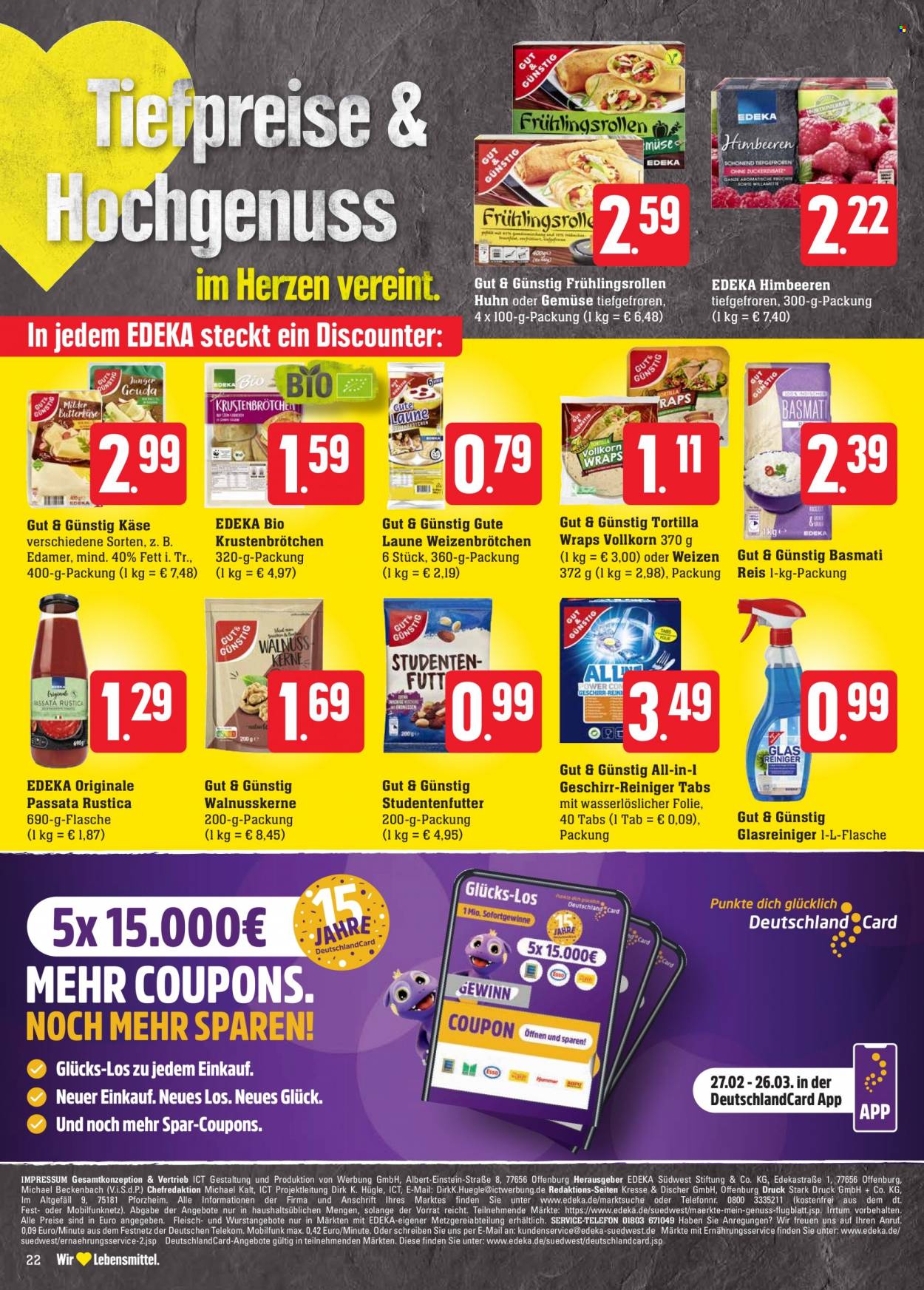 Edeka Prospekte  - 27.02.2023 - 4.03.2023. Seite 22