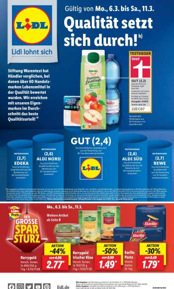 Leták Lidl - 6.3.2023 - 11.3.2023.