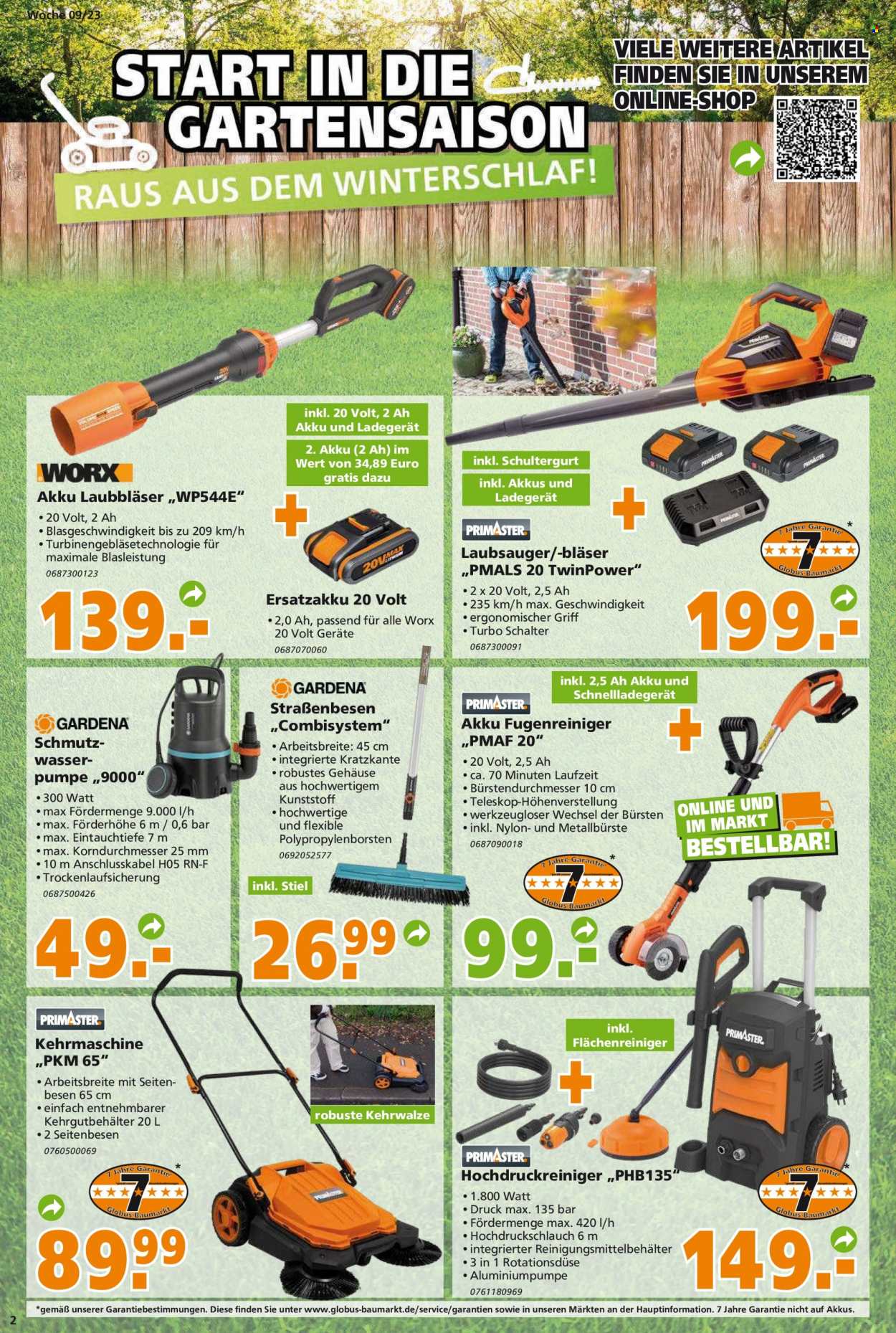 Globus Baumarkt Prospekte  - 27.02.2023 - 4.03.2023. Seite 2