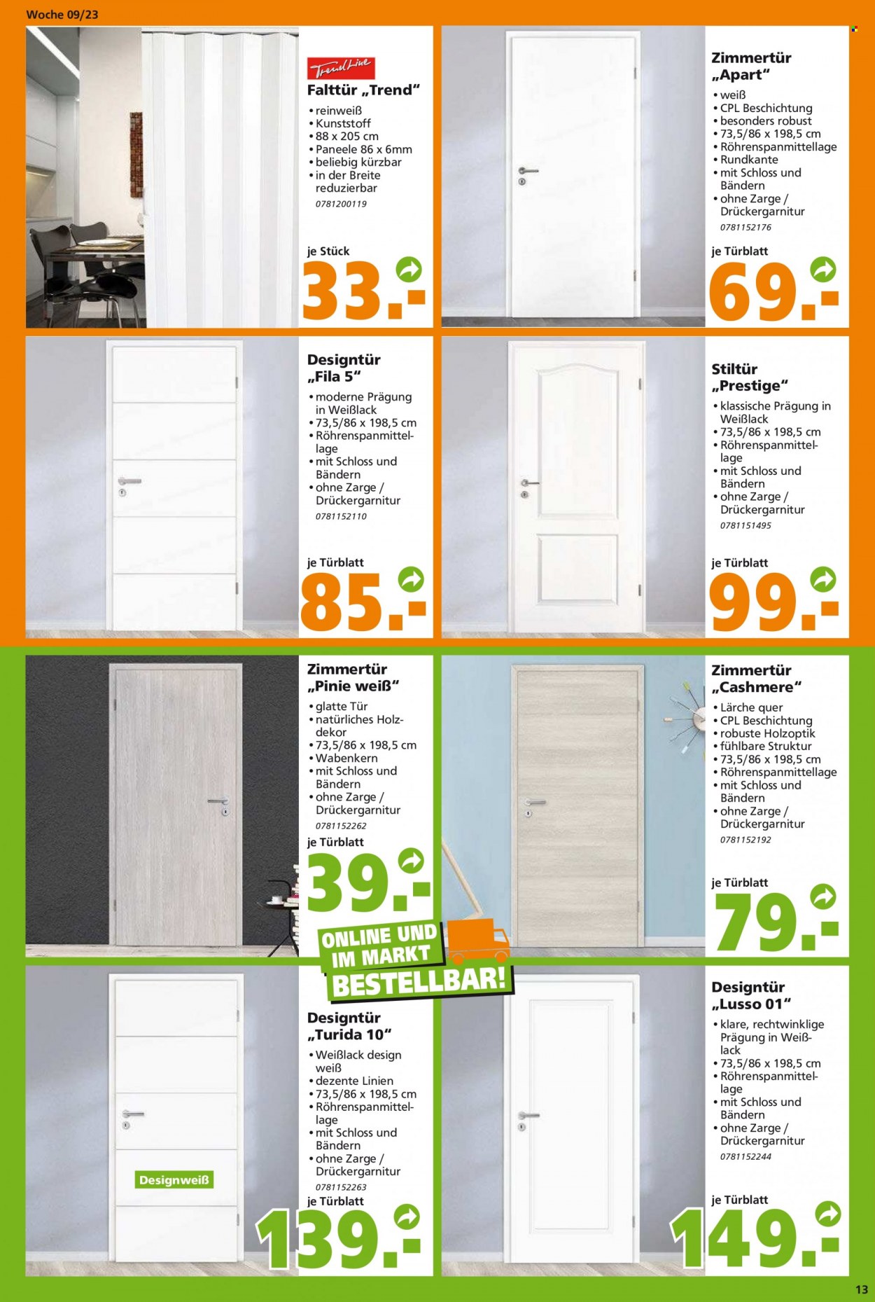 Globus Baumarkt Prospekte  - 27.02.2023 - 4.03.2023. Seite 13