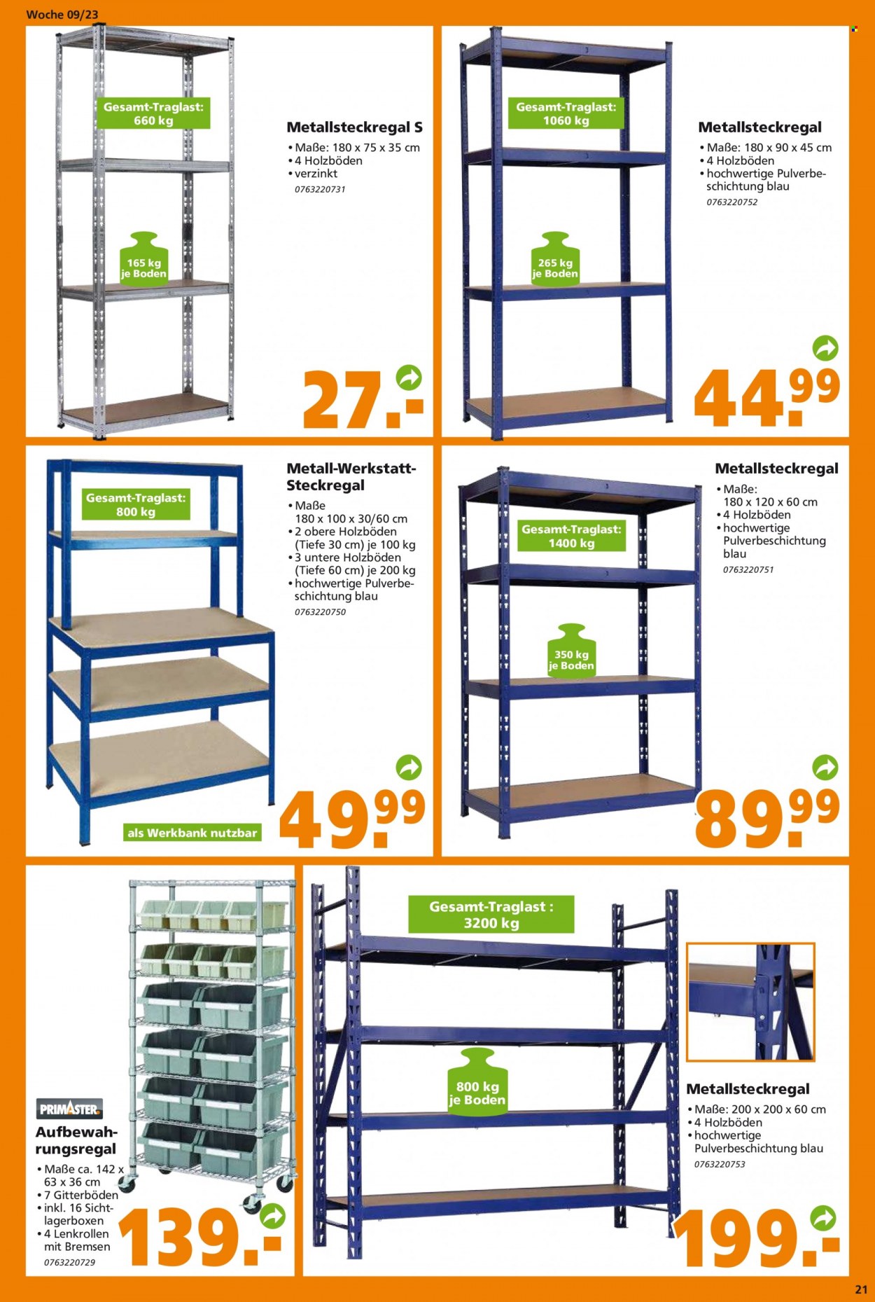 Globus Baumarkt Prospekte  - 27.02.2023 - 4.03.2023. Seite 21
