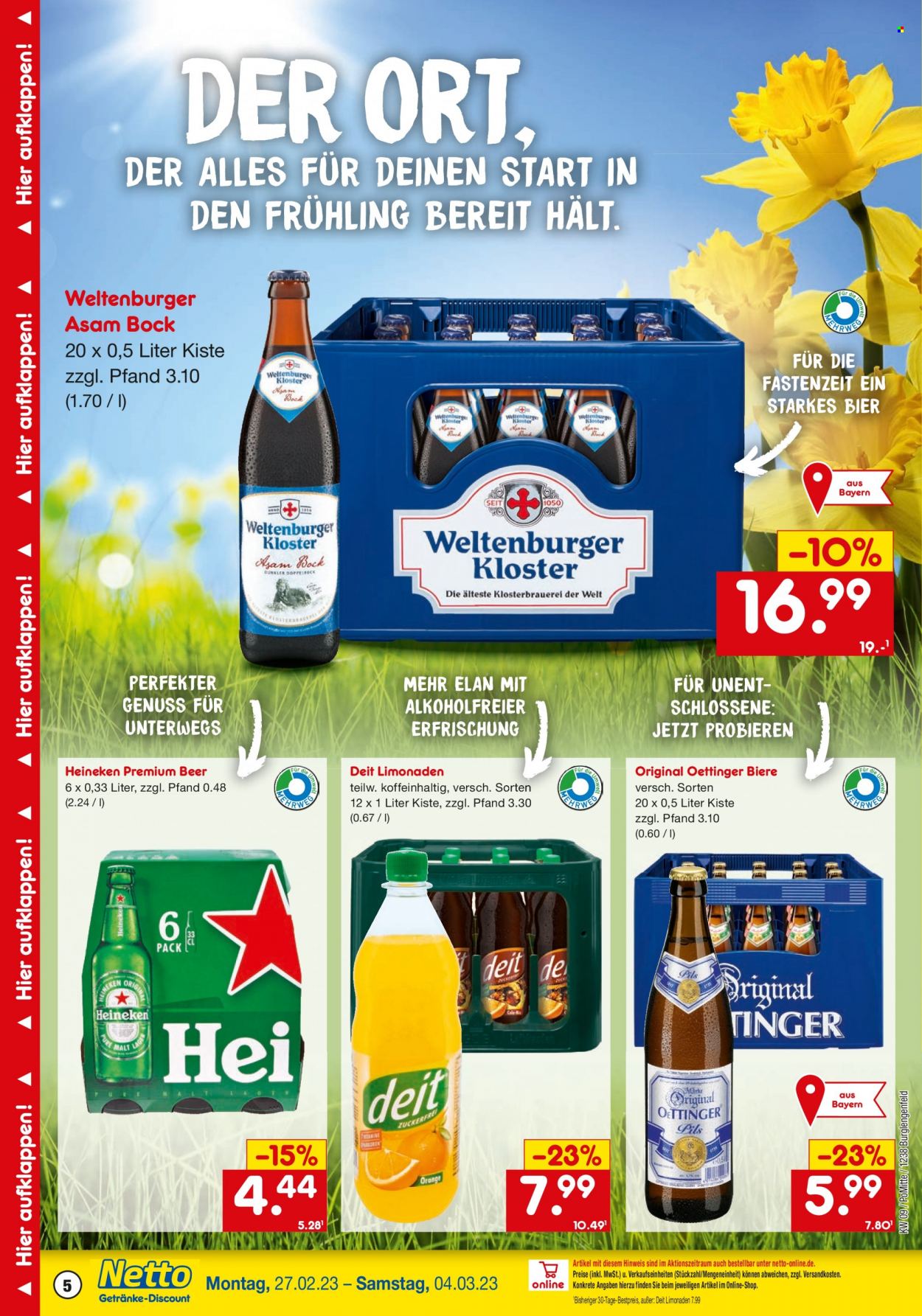 Netto Marken-Discount Prospekte  - 27.02.2023 - 4.03.2023. Seite 5