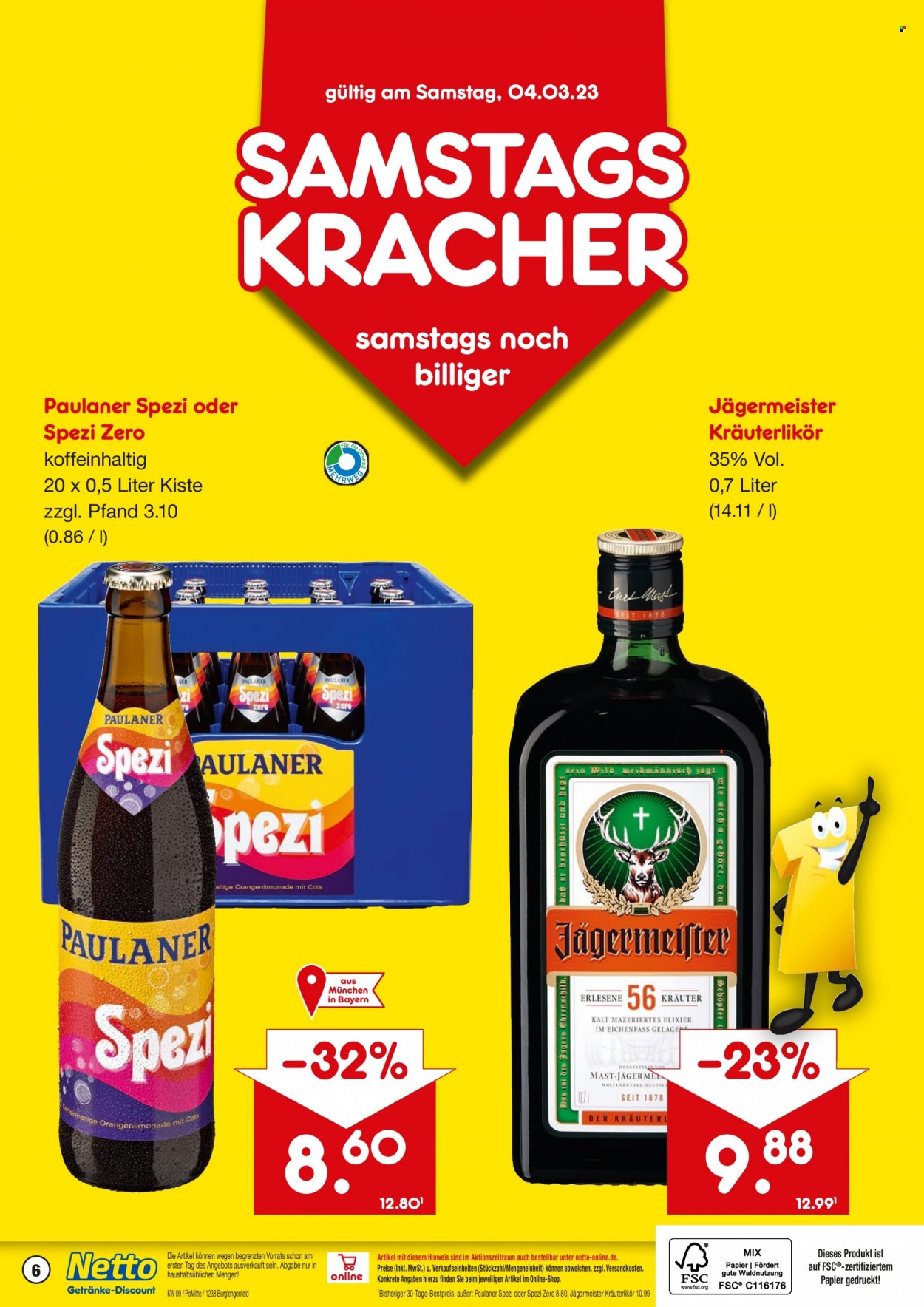 Netto Marken-Discount Prospekte  - 27.02.2023 - 4.03.2023. Seite 6