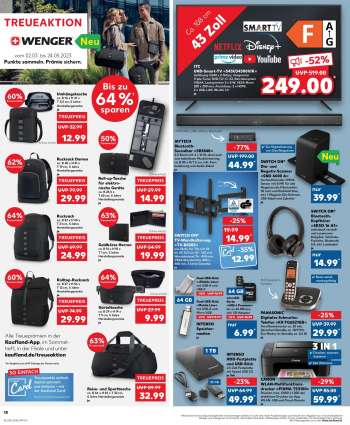 thumbnail - JTC UHD-Smart-TV »S43U34300VJK«