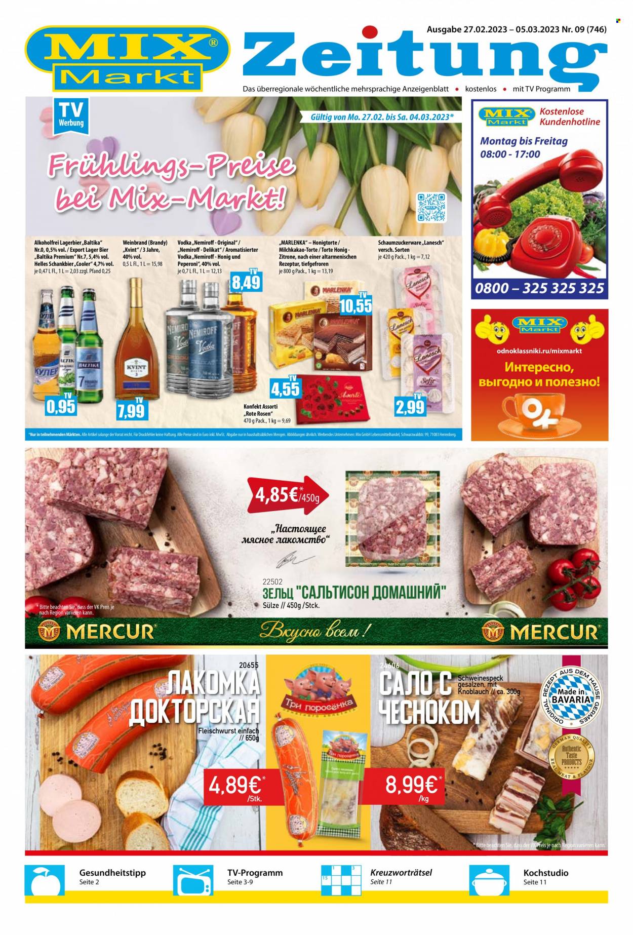 Mix Markt Prospekte  - 27.02.2023 - 5.03.2023. Seite 1