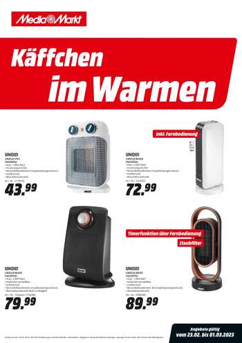 Prospekte MediaMarkt - 23.02.2023 - 1.03.2023.