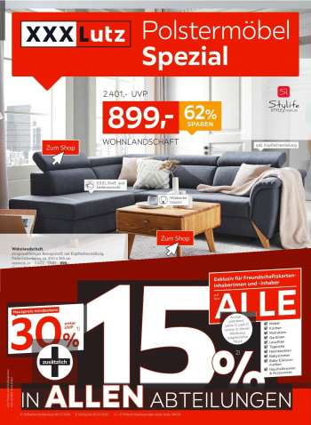 Prospekte XXXLutz - 27.02.2023 - 26.03.2023.