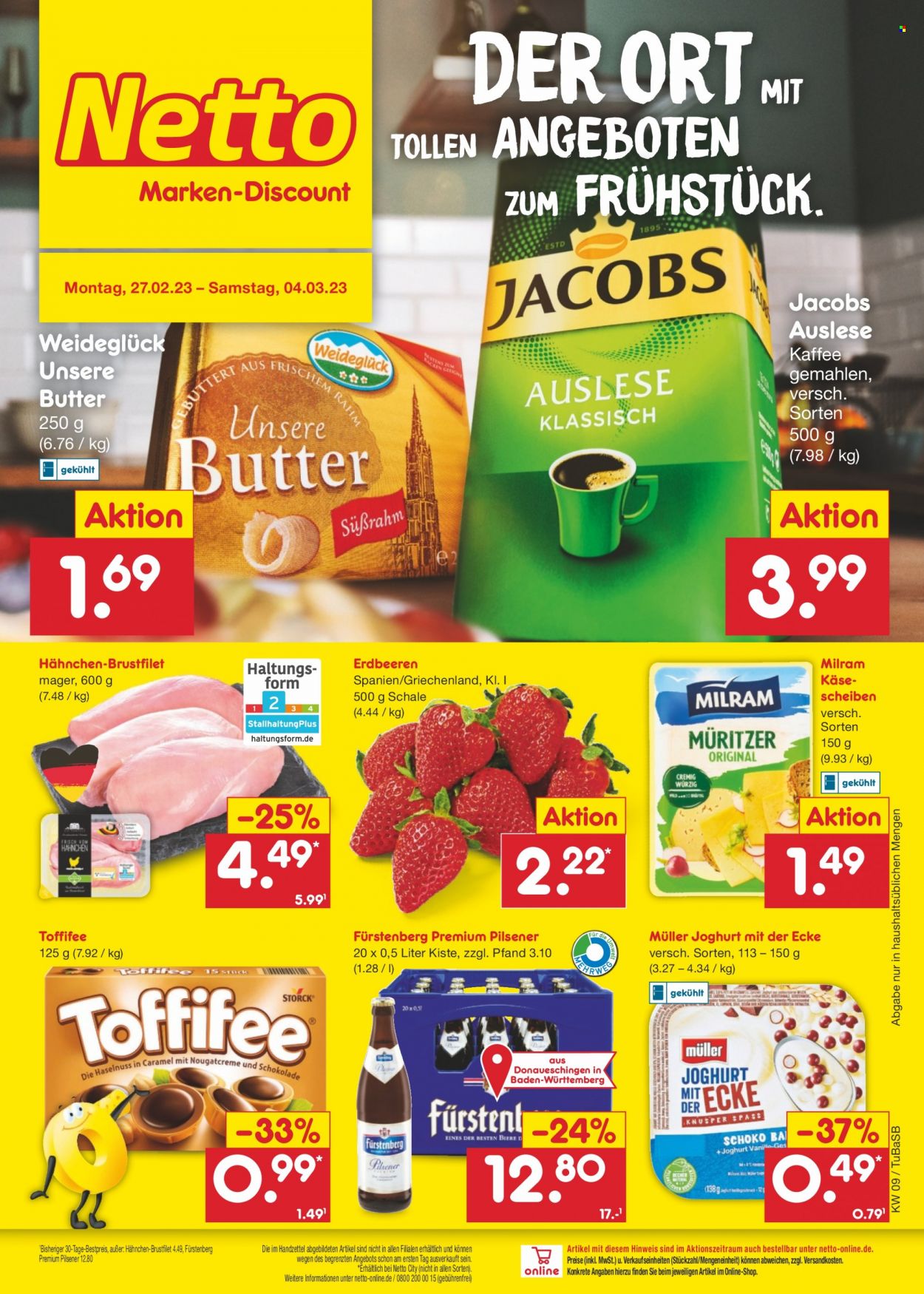Netto Marken-Discount Prospekte  - 27.02.2023 - 4.03.2023. Seite 1