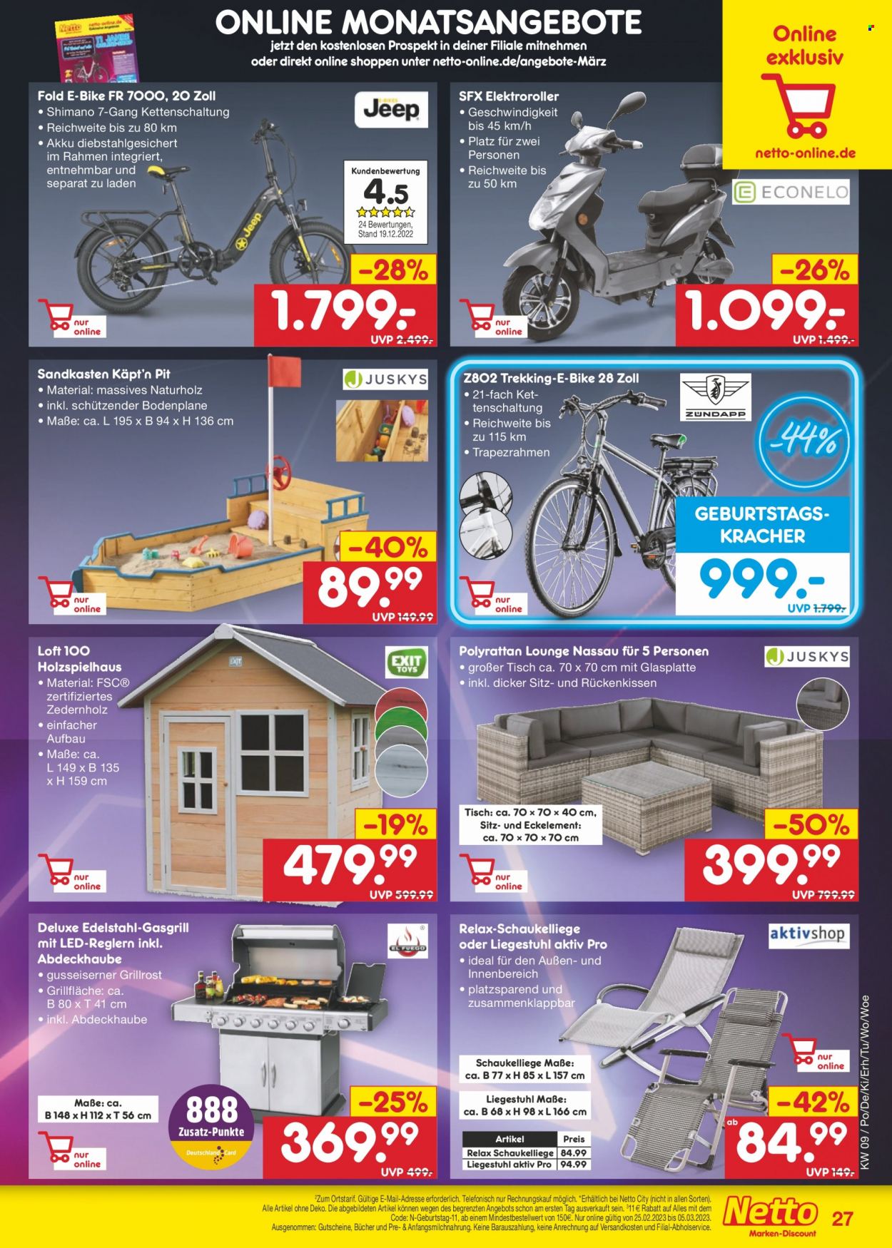 Netto Marken-Discount Prospekte  - 27.02.2023 - 4.03.2023. Seite 27
