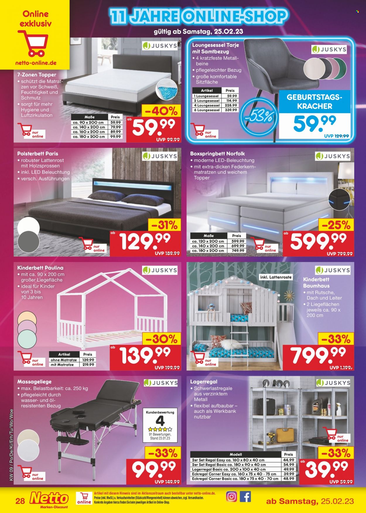 Netto Marken-Discount Prospekte  - 27.02.2023 - 4.03.2023. Seite 28