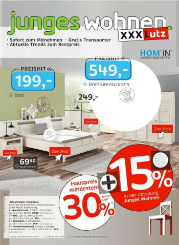 Prospekte XXXLutz - 27.02.2023 - 26.03.2023.