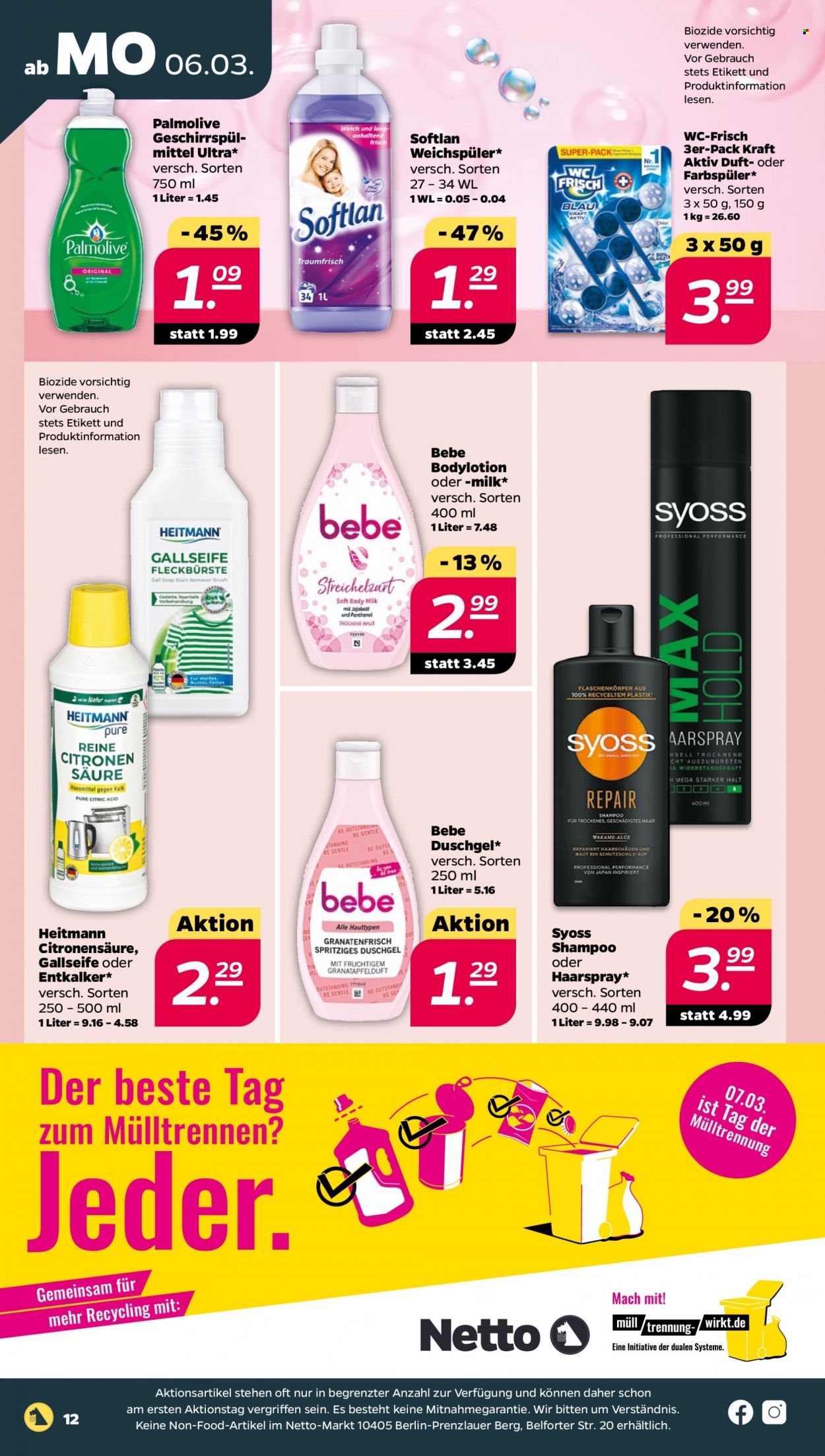 Netto Prospekte  - 6.03.2023 - 11.03.2023. Seite 12