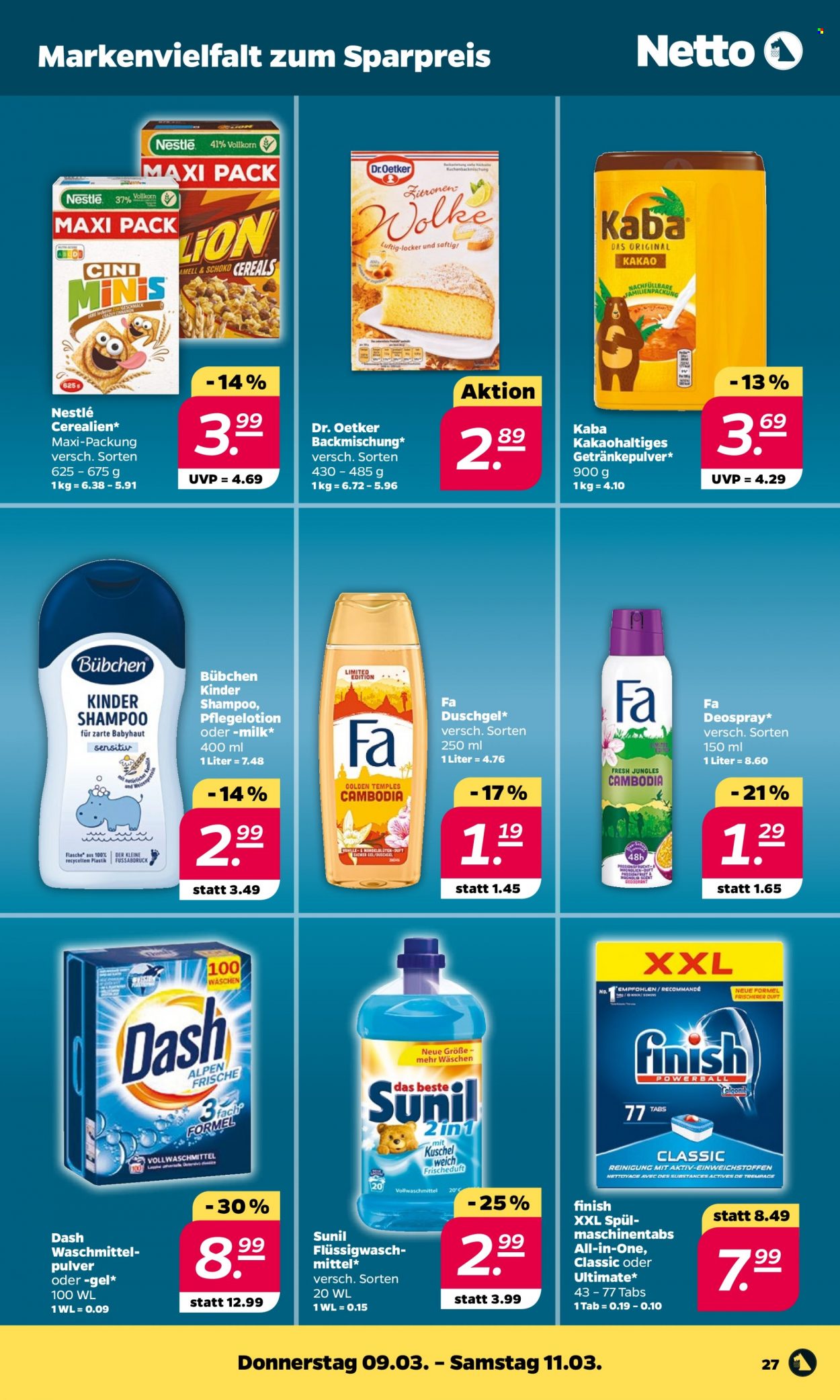 Netto Prospekte  - 6.03.2023 - 11.03.2023. Seite 27