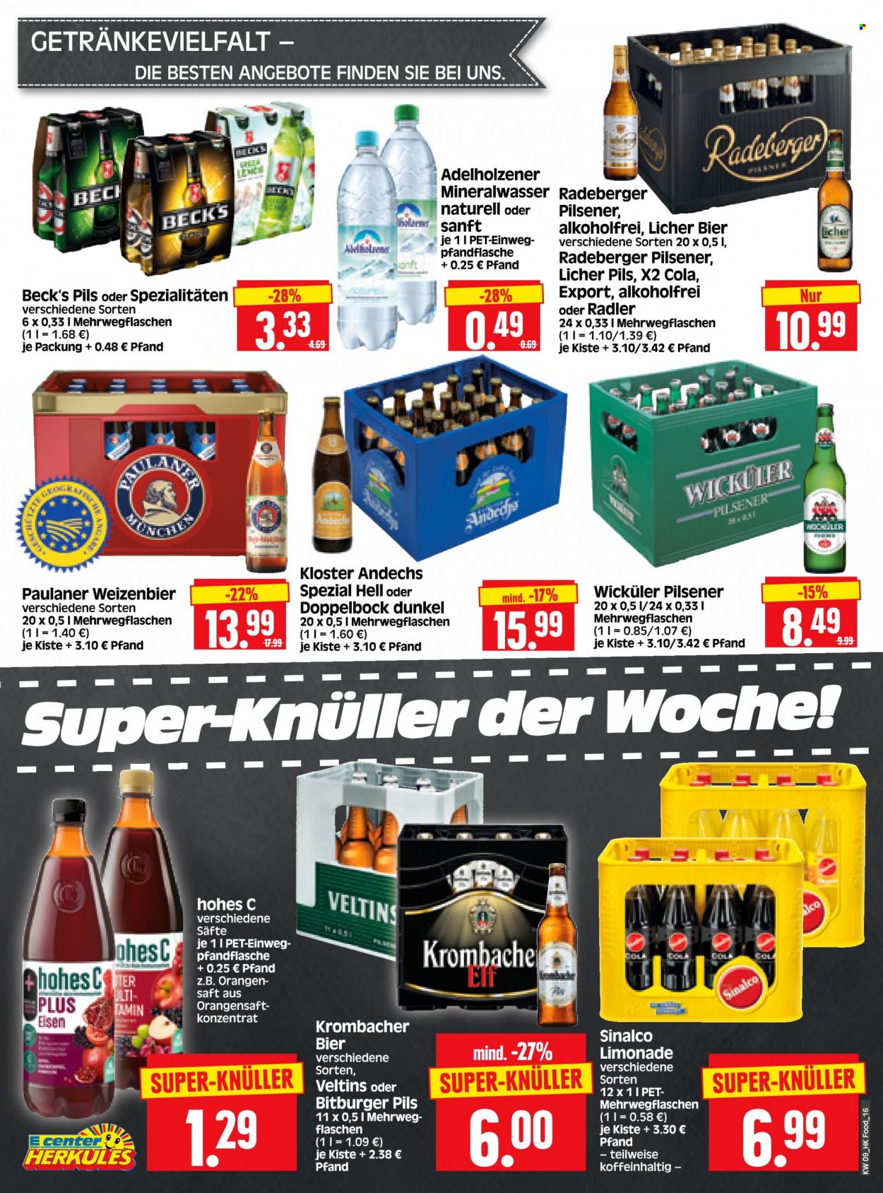 Edeka Prospekte  - 27.02.2023 - 4.03.2023. Seite 16