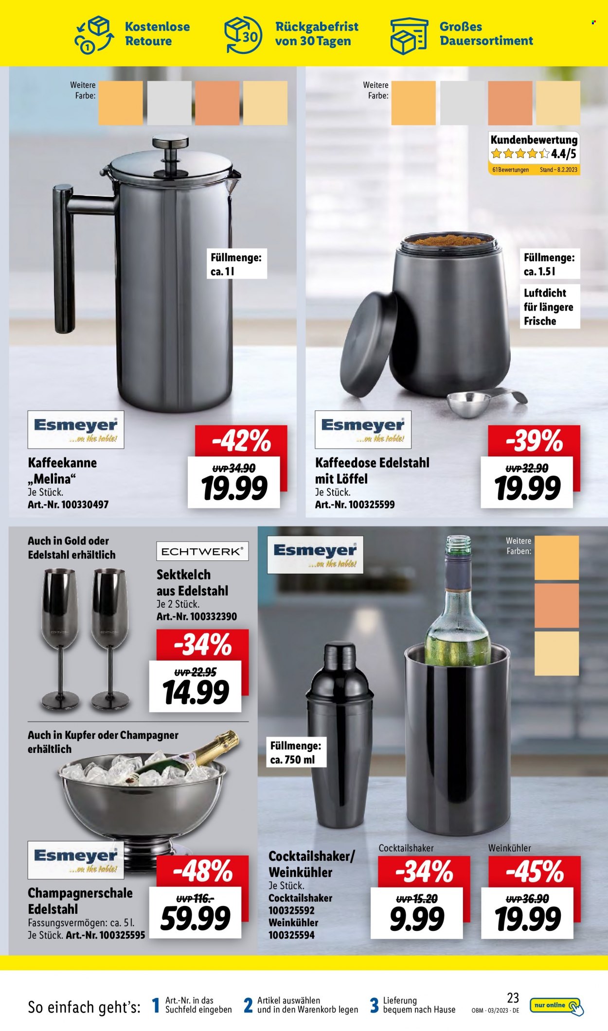 Lidl Prospekte  - 1.03.2023 - 31.03.2023. Seite 23