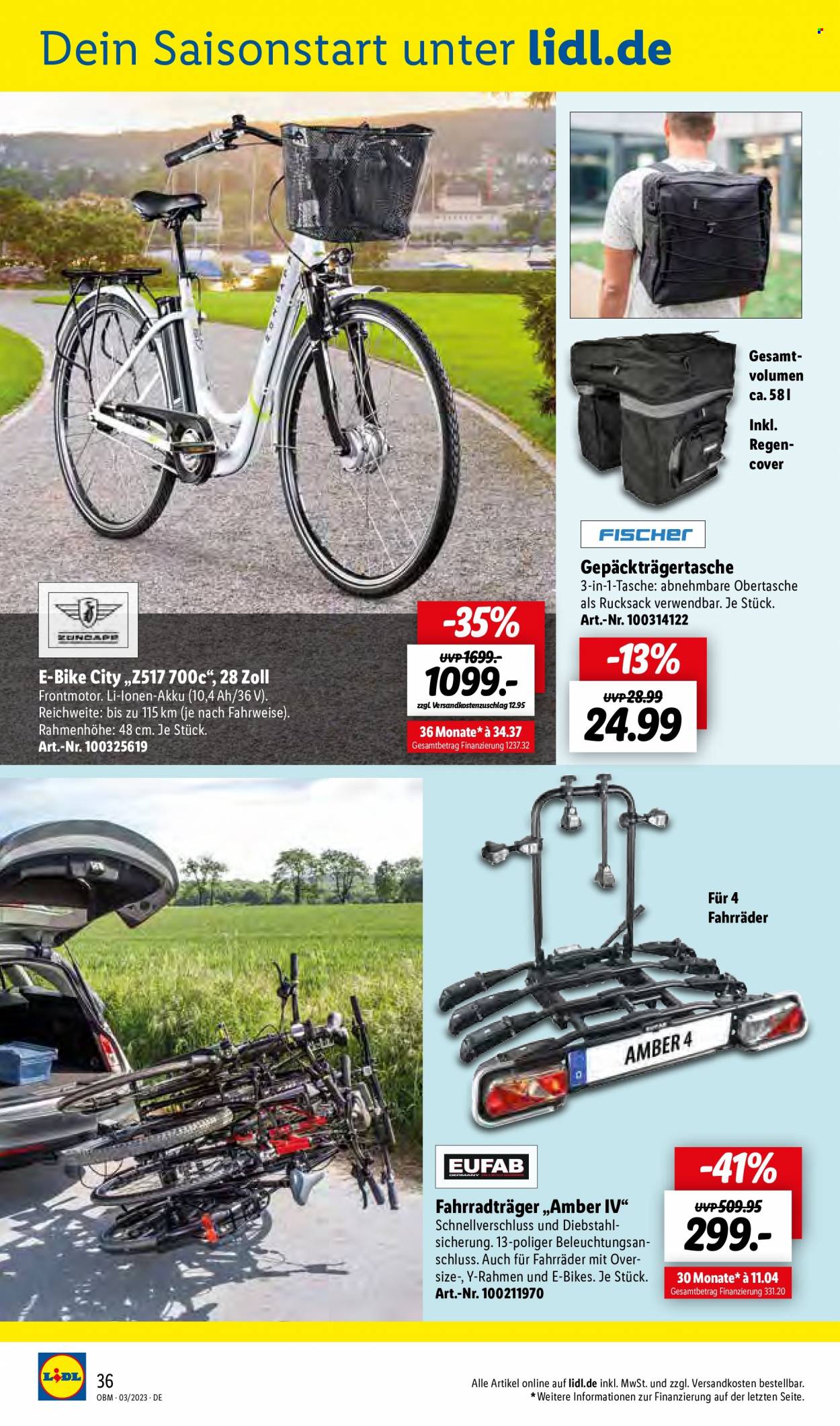Lidl Prospekte  - 1.03.2023 - 31.03.2023. Seite 36