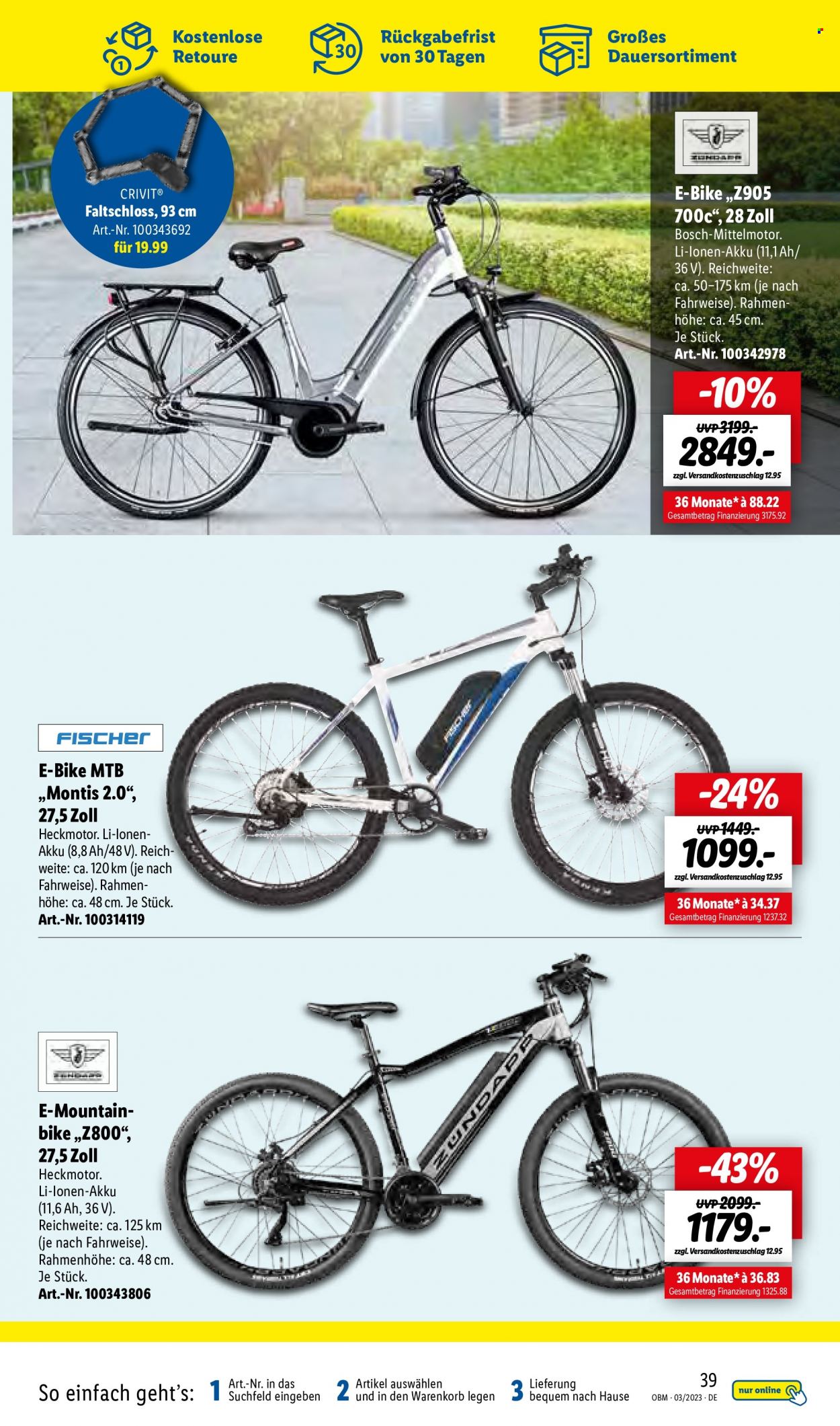 Lidl Prospekte  - 1.03.2023 - 31.03.2023. Seite 39