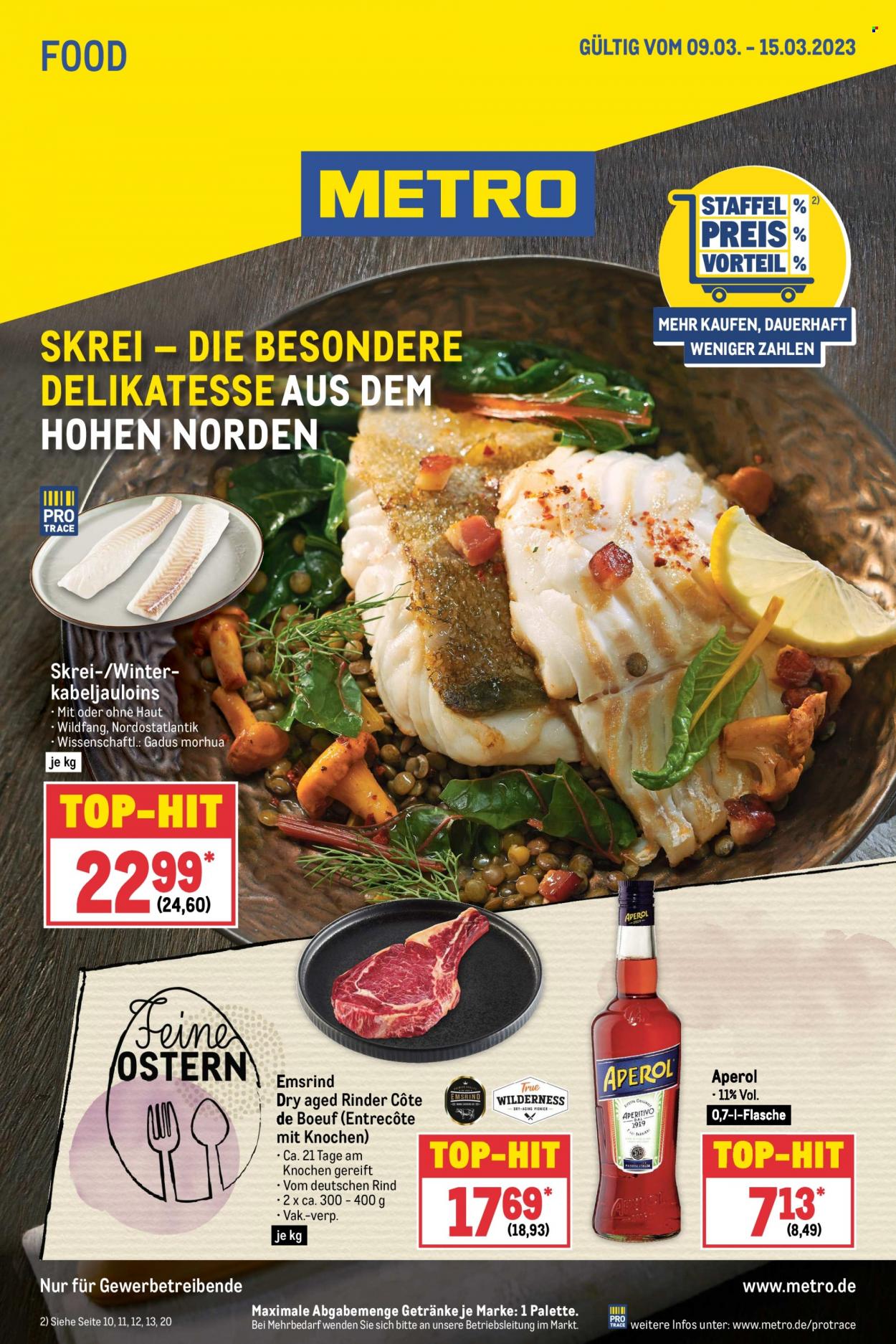 Metro Prospekte  - 9.03.2023 - 15.03.2023. Seite 1