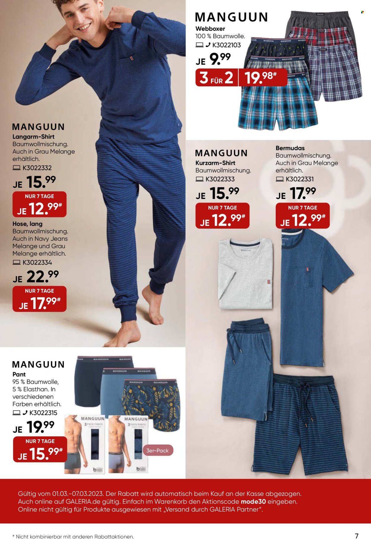 GALERIA Karstadt Kaufhof Prospekte  - 1.03.2023 - 7.03.2023. Seite 7