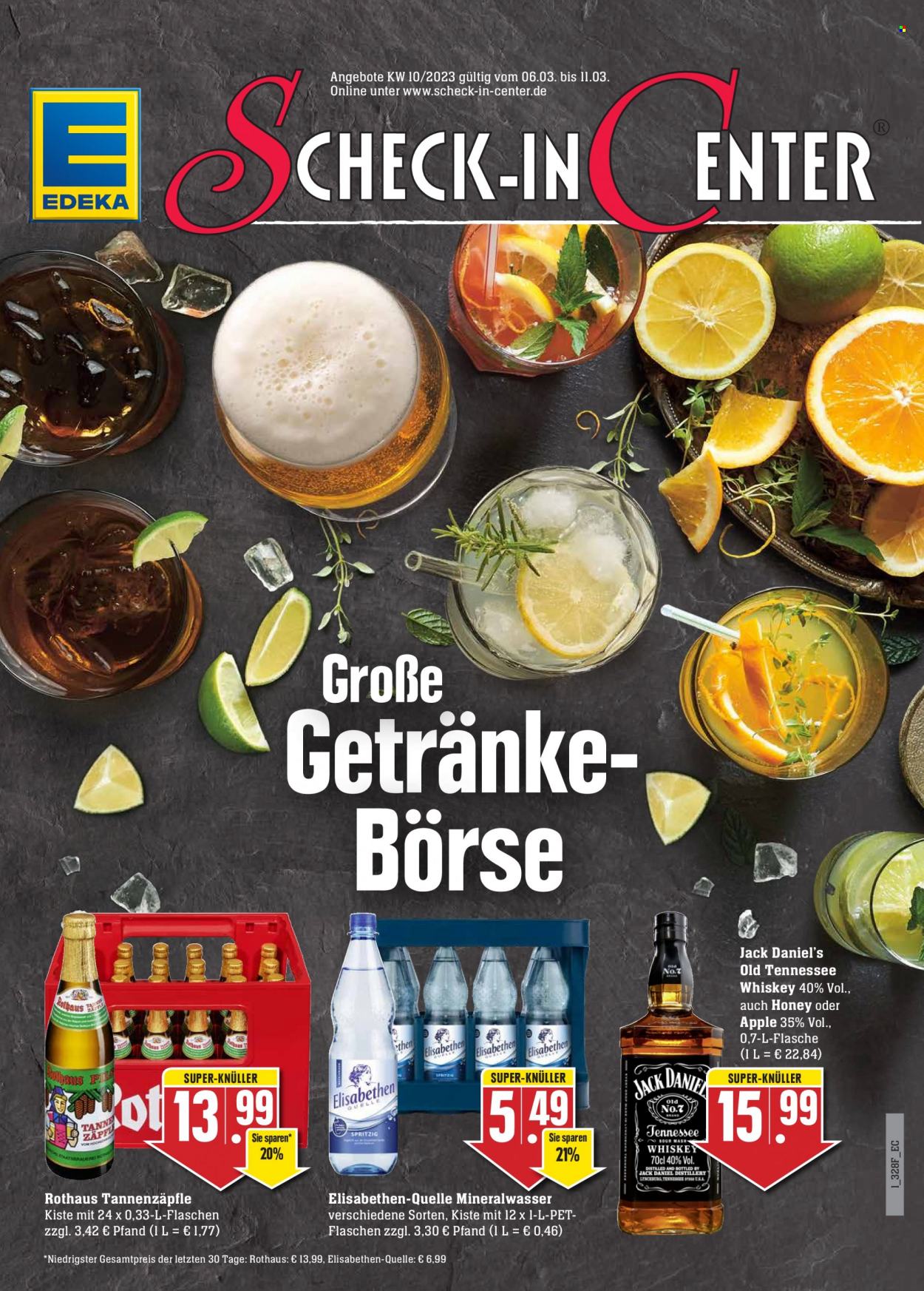 Edeka Prospekte  - 6.03.2023 - 11.03.2023. Seite 1