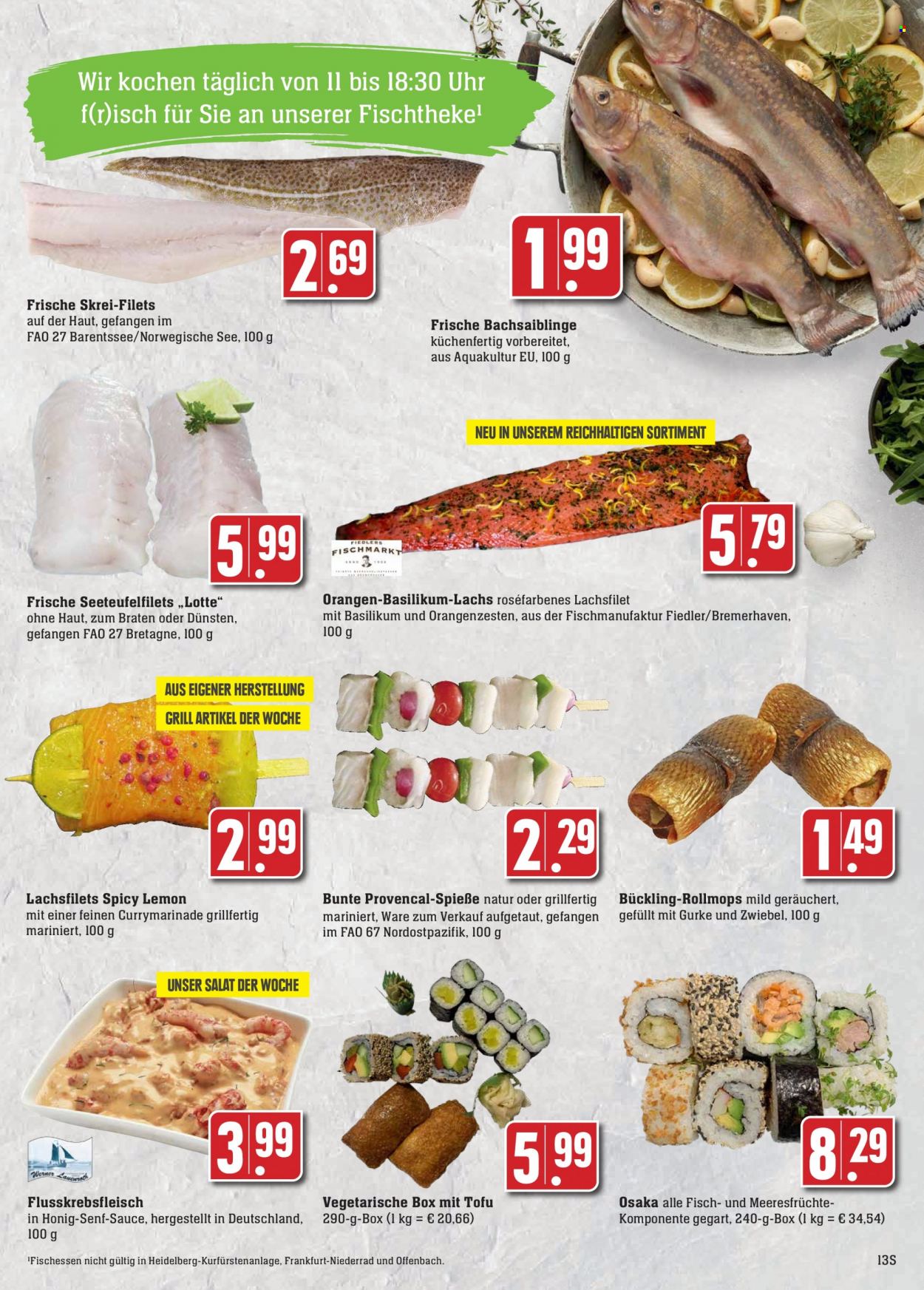 Edeka Prospekte  - 6.03.2023 - 11.03.2023. Seite 13