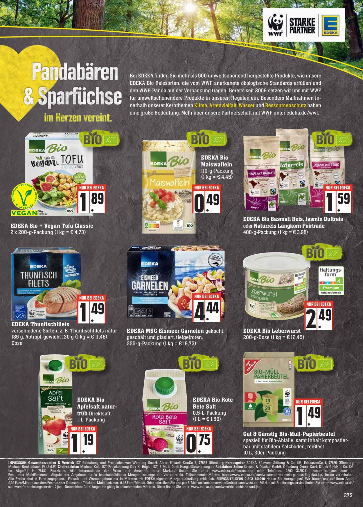 Edeka Prospekte  - 6.03.2023 - 11.03.2023. Seite 27