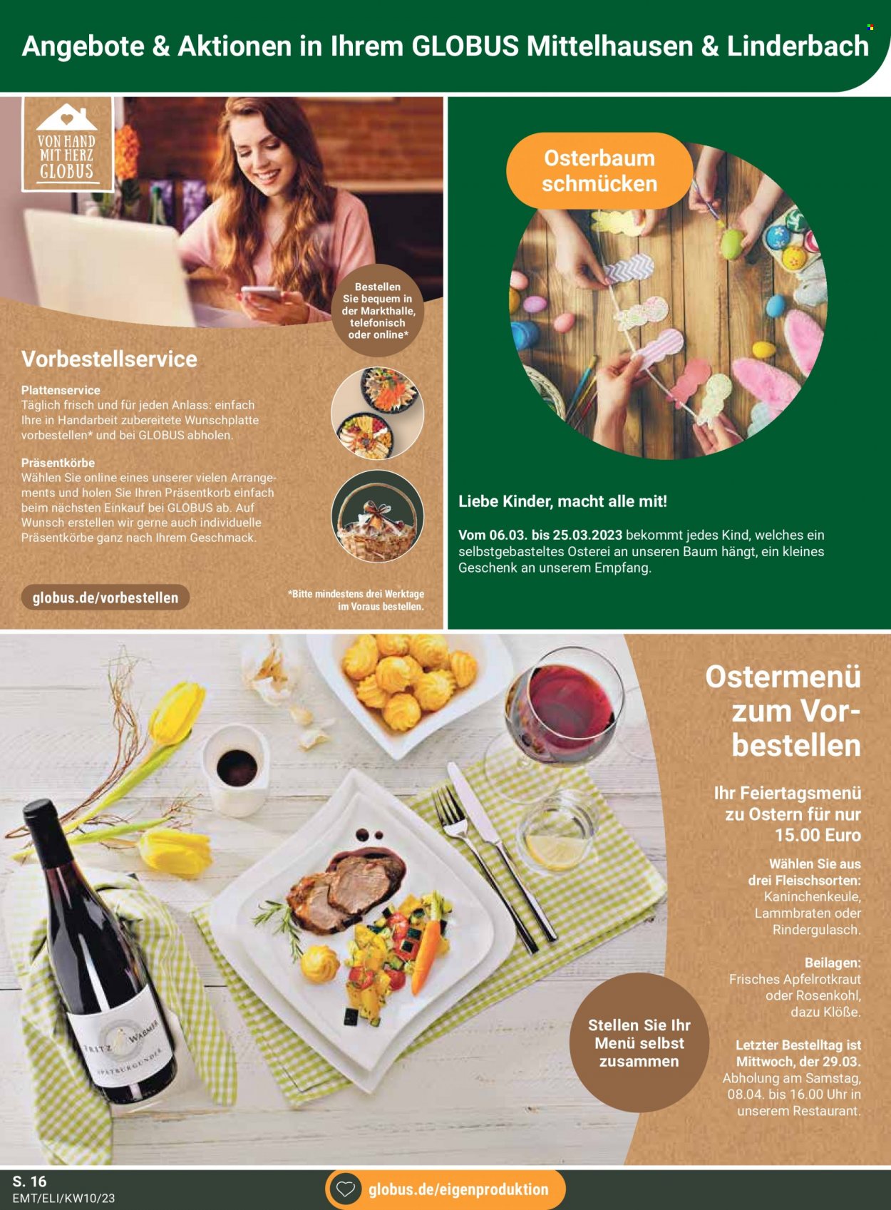 Globus Prospekte  - 6.03.2023 - 11.03.2023. Seite 16