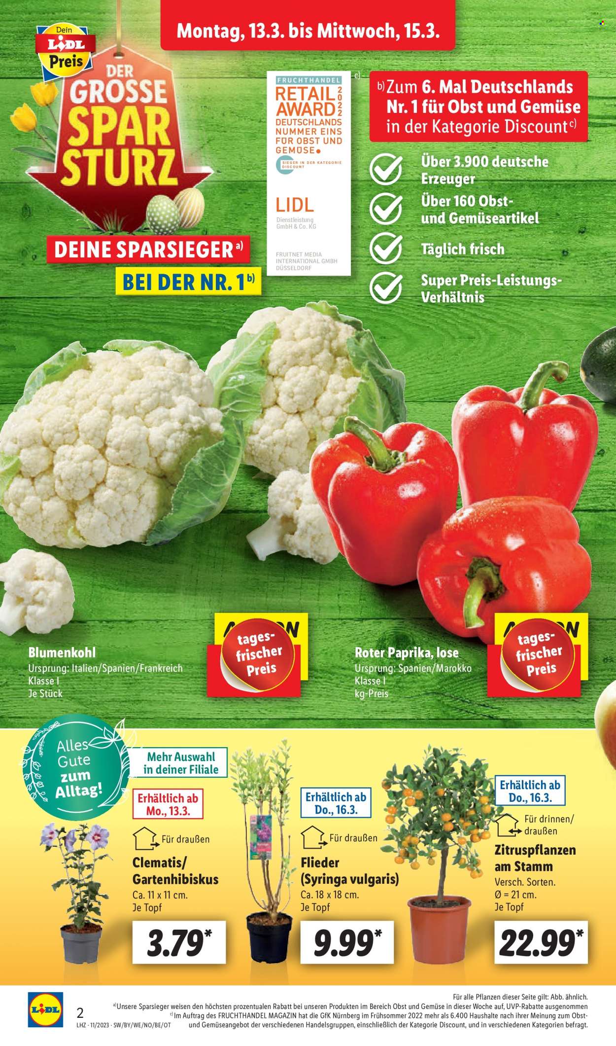 Lidl Prospekte  - 13.03.2023 - 18.03.2023. Seite 2