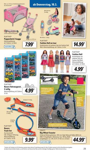 thumbnail - PLAYTIVE® Fashion Doll Kombinierbar mit weiteren Sets der Fashion Doll Welt. Altersempfehlung: ab 3 Jahren. Je Stück