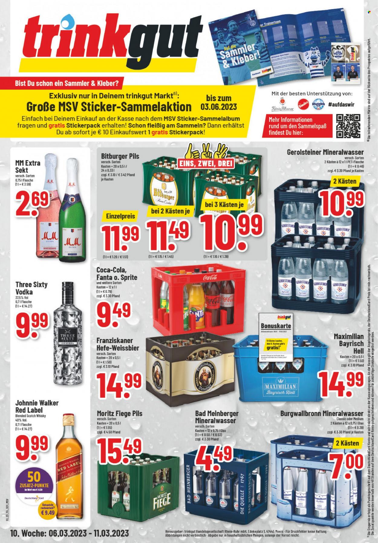 trinkgut Prospekte  - 6.03.2023 - 11.03.2023. Seite 1