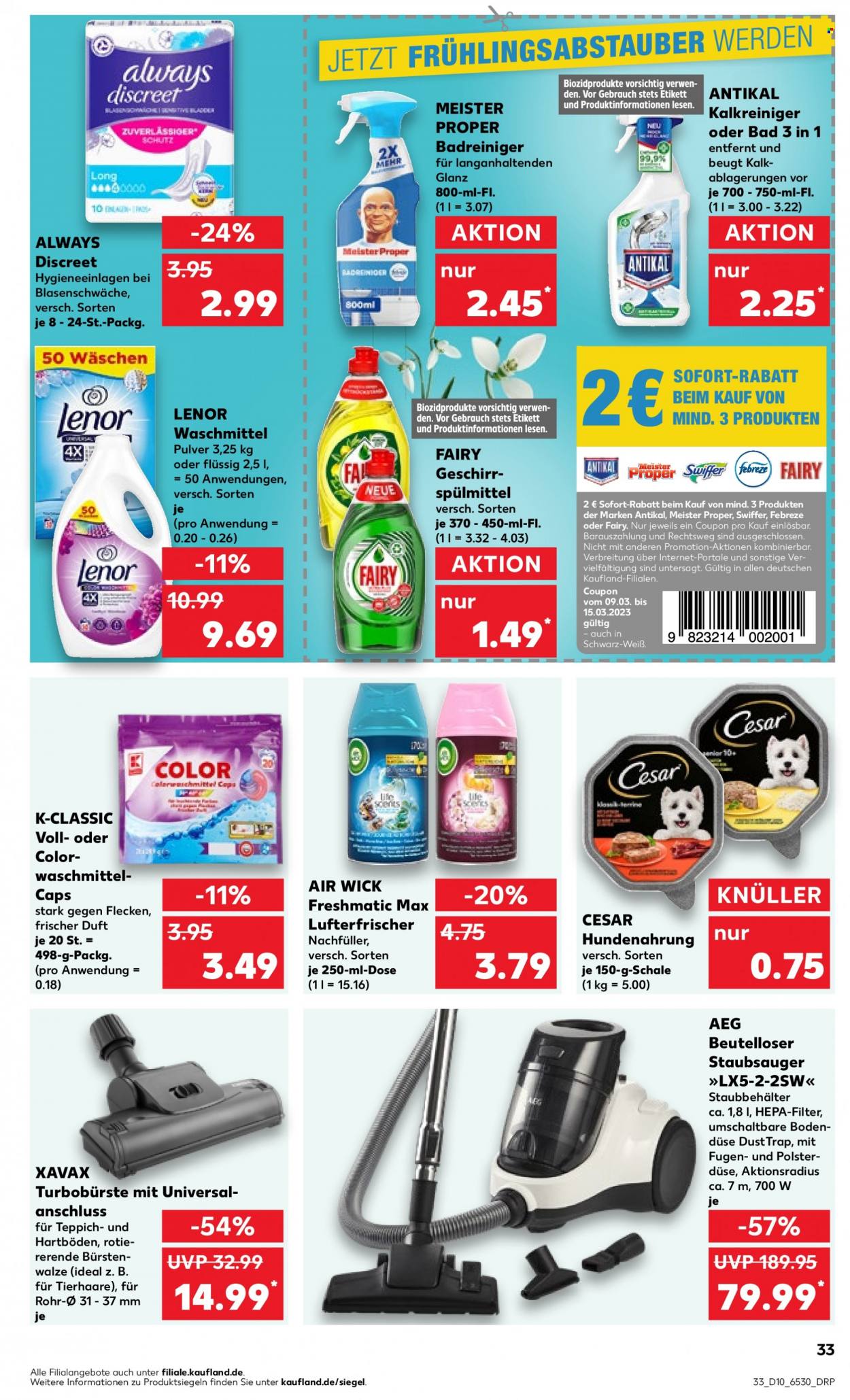 Kaufland Prospekte  - 9.03.2023 - 15.03.2023. Seite 33