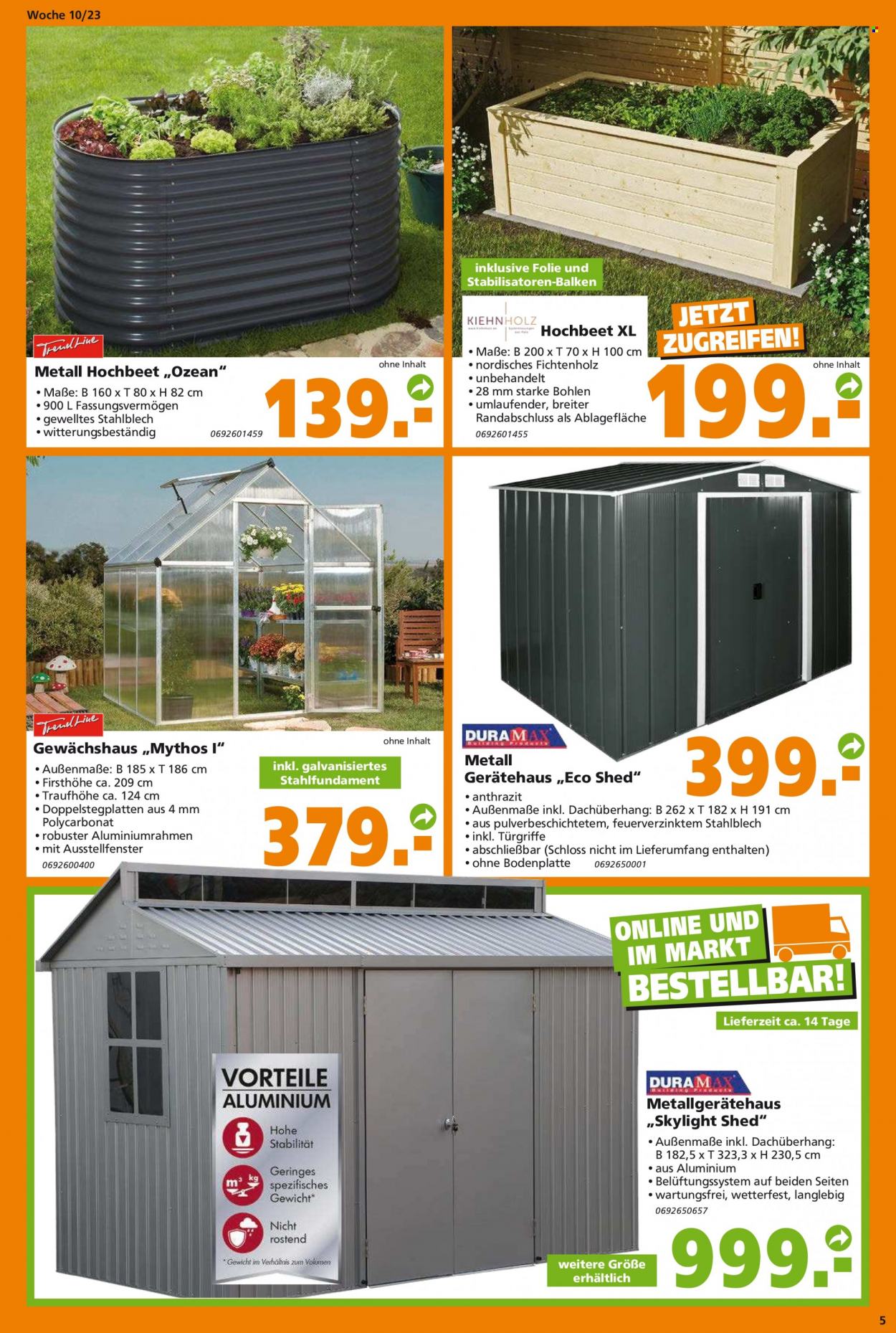 Globus Baumarkt Prospekte  - 6.03.2023 - 11.03.2023. Seite 5
