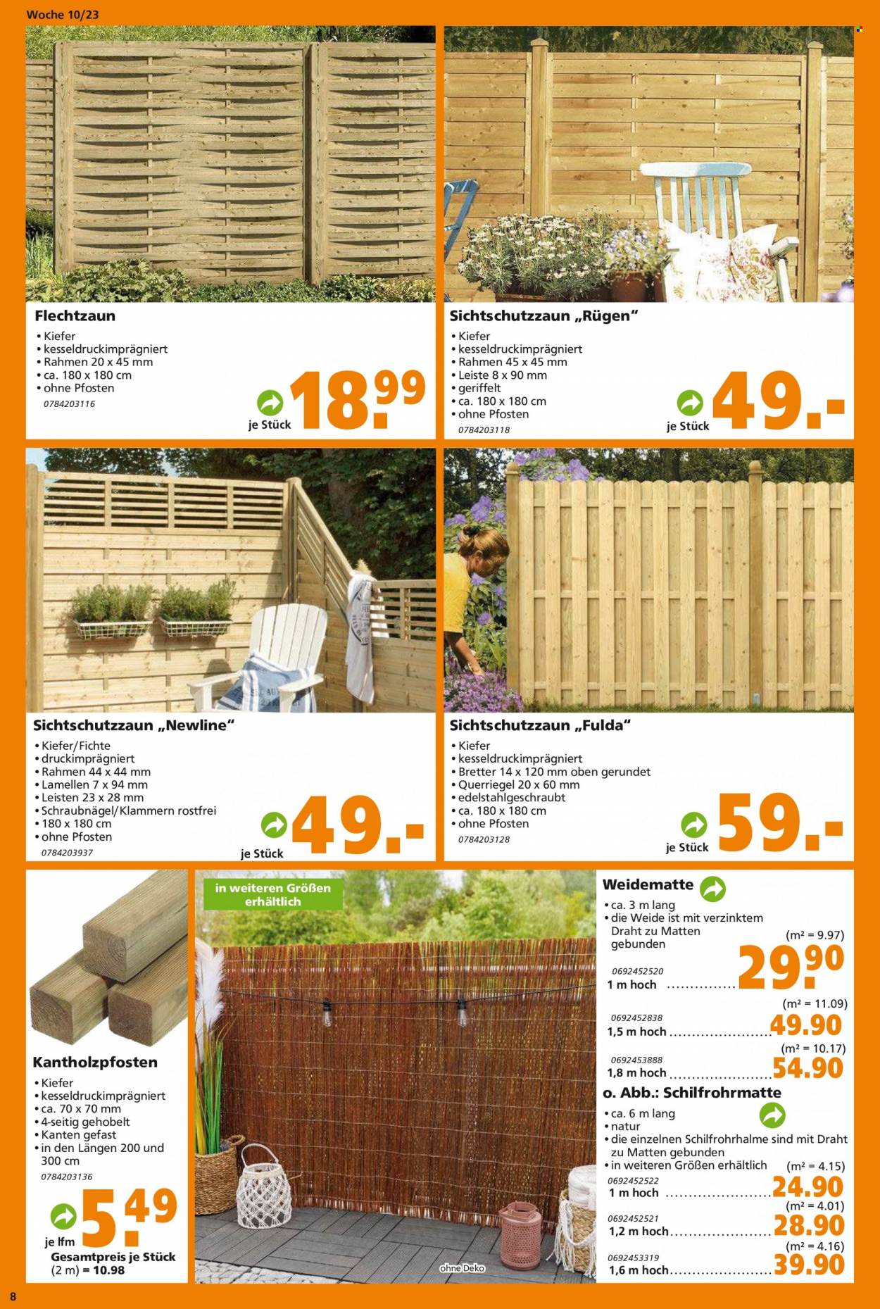 Globus Baumarkt Prospekte  - 6.03.2023 - 11.03.2023. Seite 8