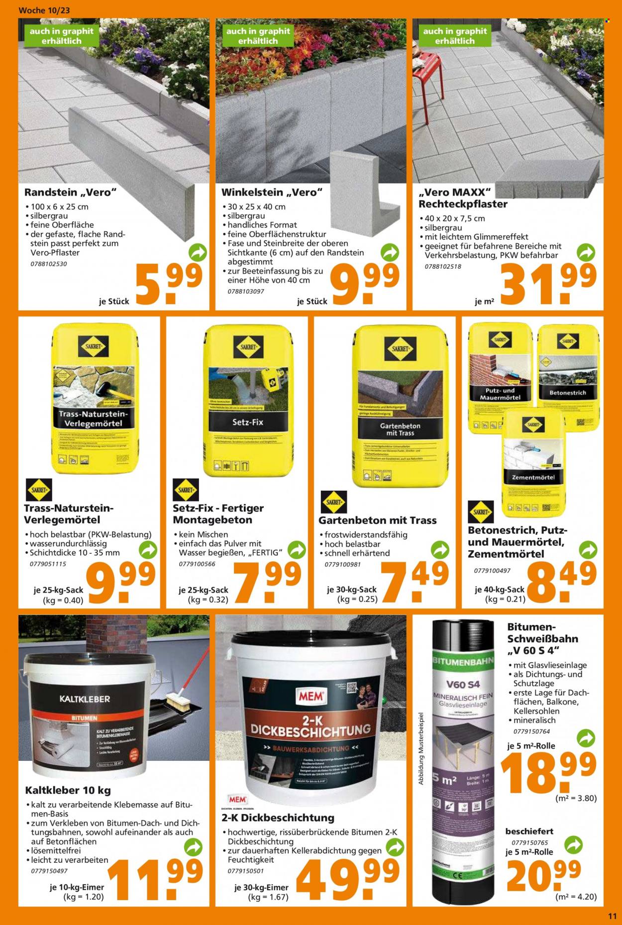 Globus Baumarkt Prospekte  - 6.03.2023 - 11.03.2023. Seite 11