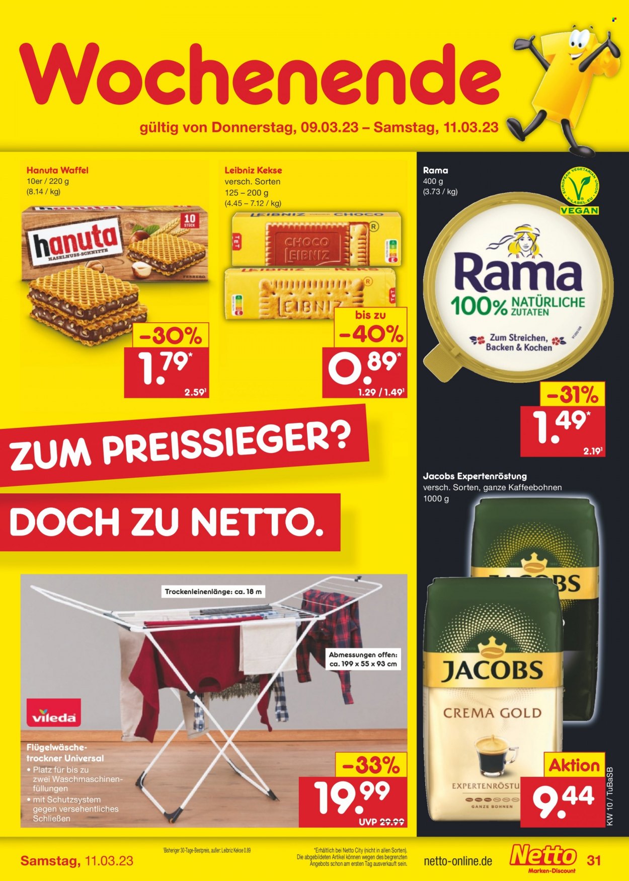 Netto Marken-Discount Prospekte  - 6.03.2023 - 11.03.2023. Seite 31