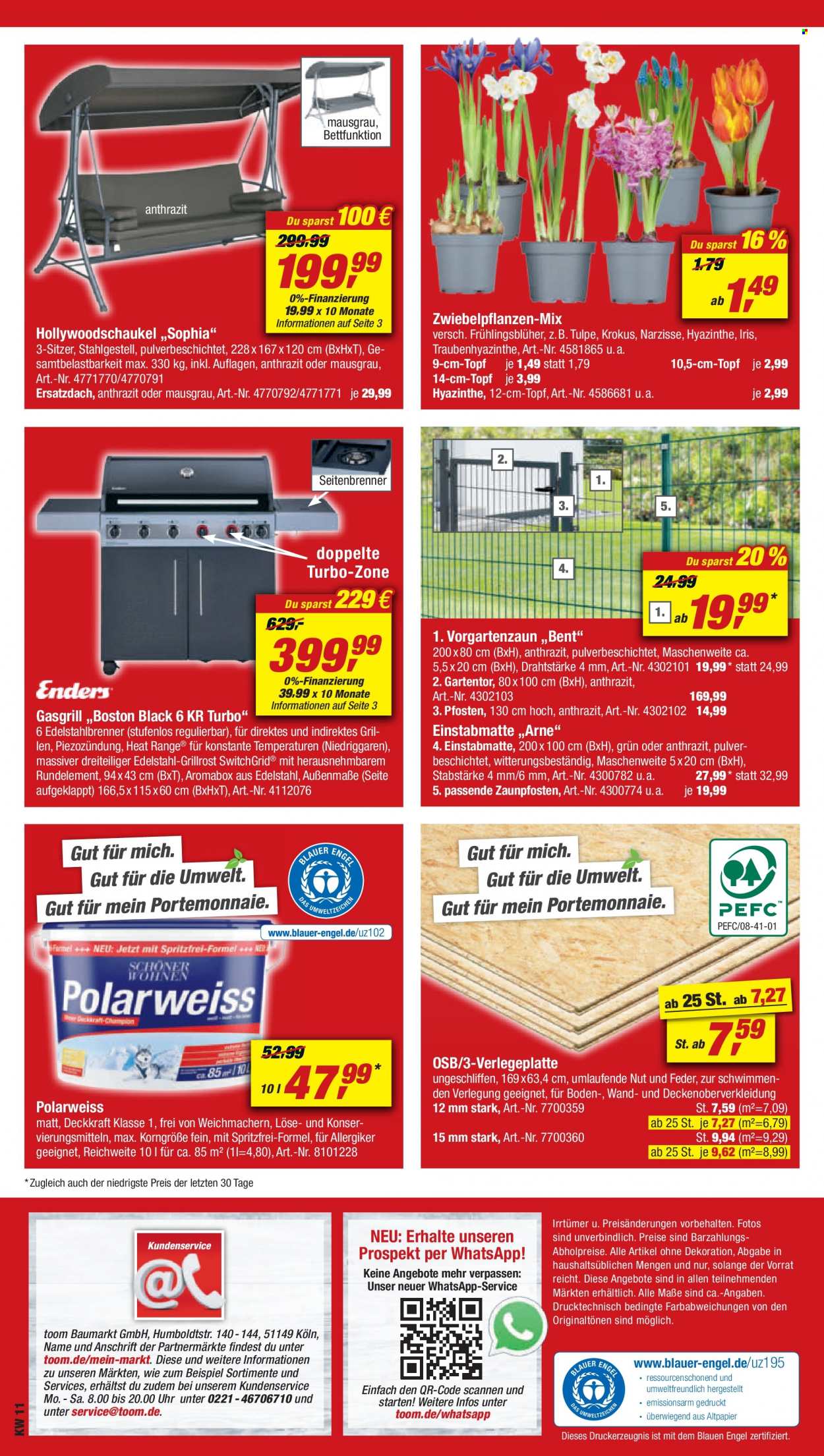 toom Baumarkt Prospekte  - 11.03.2023 - 17.03.2023. Seite 14
