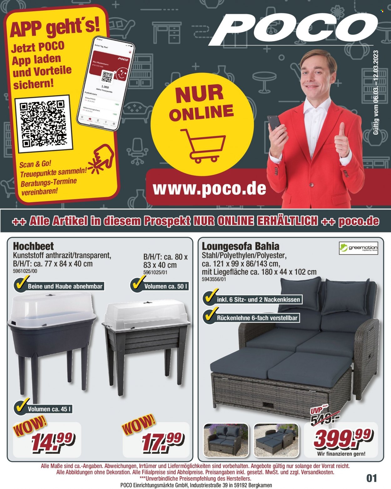 Poco Prospekte  - 6.03.2023 - 12.03.2023. Seite 1