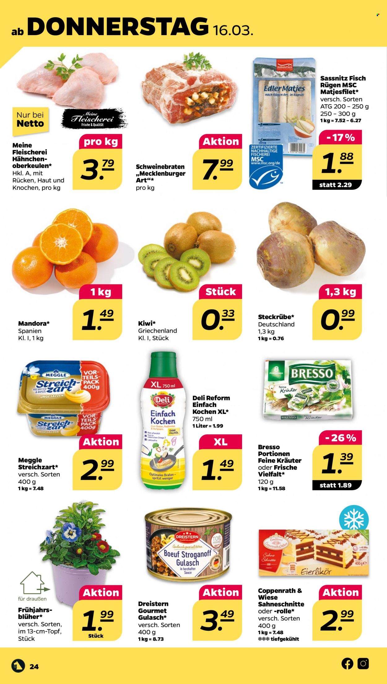 Netto Prospekte  - 13.03.2023 - 18.03.2023. Seite 24