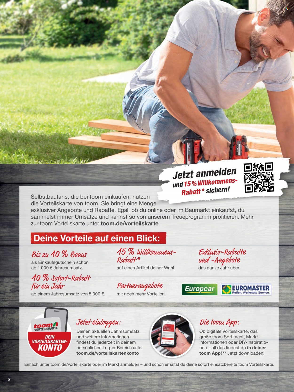 toom Baumarkt Prospekte  - 1.03.2023 - 30.04.2023. Seite 8