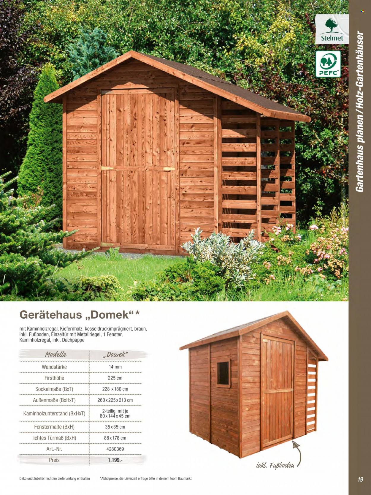 toom Baumarkt Prospekte  - 1.03.2023 - 30.04.2023. Seite 19