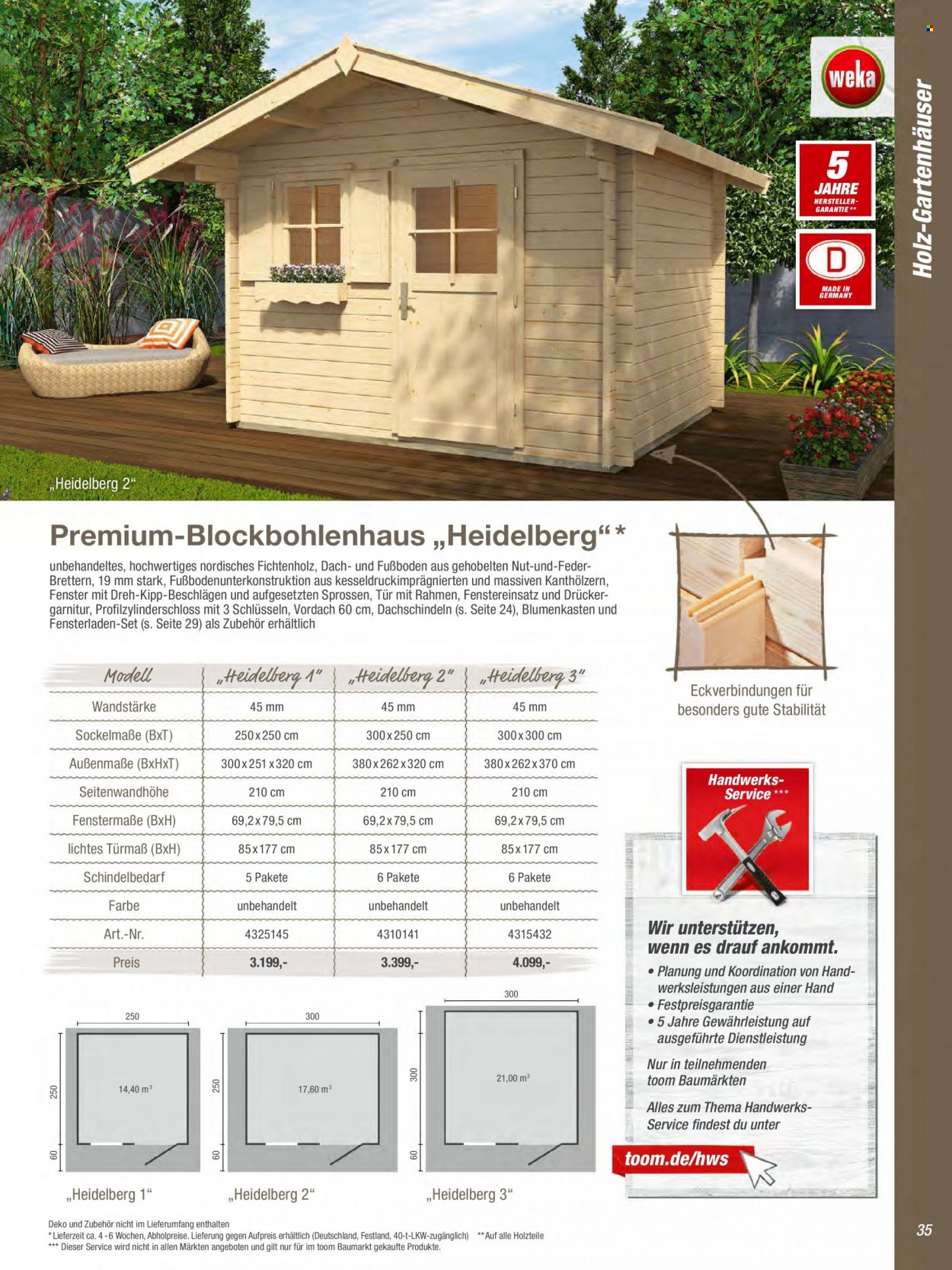 toom Baumarkt Prospekte  - 1.03.2023 - 30.04.2023. Seite 35