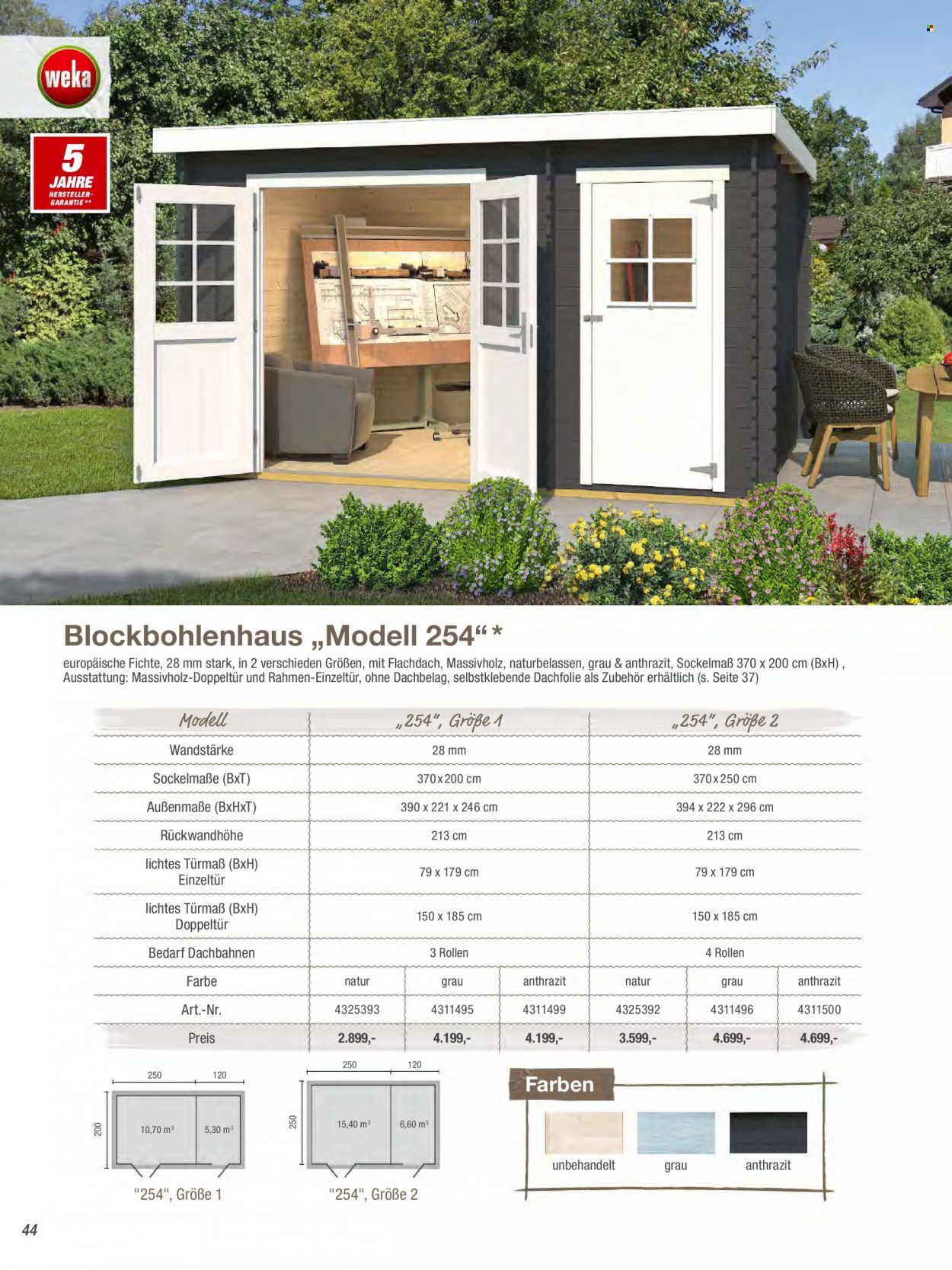 toom Baumarkt Prospekte  - 1.03.2023 - 30.04.2023. Seite 44