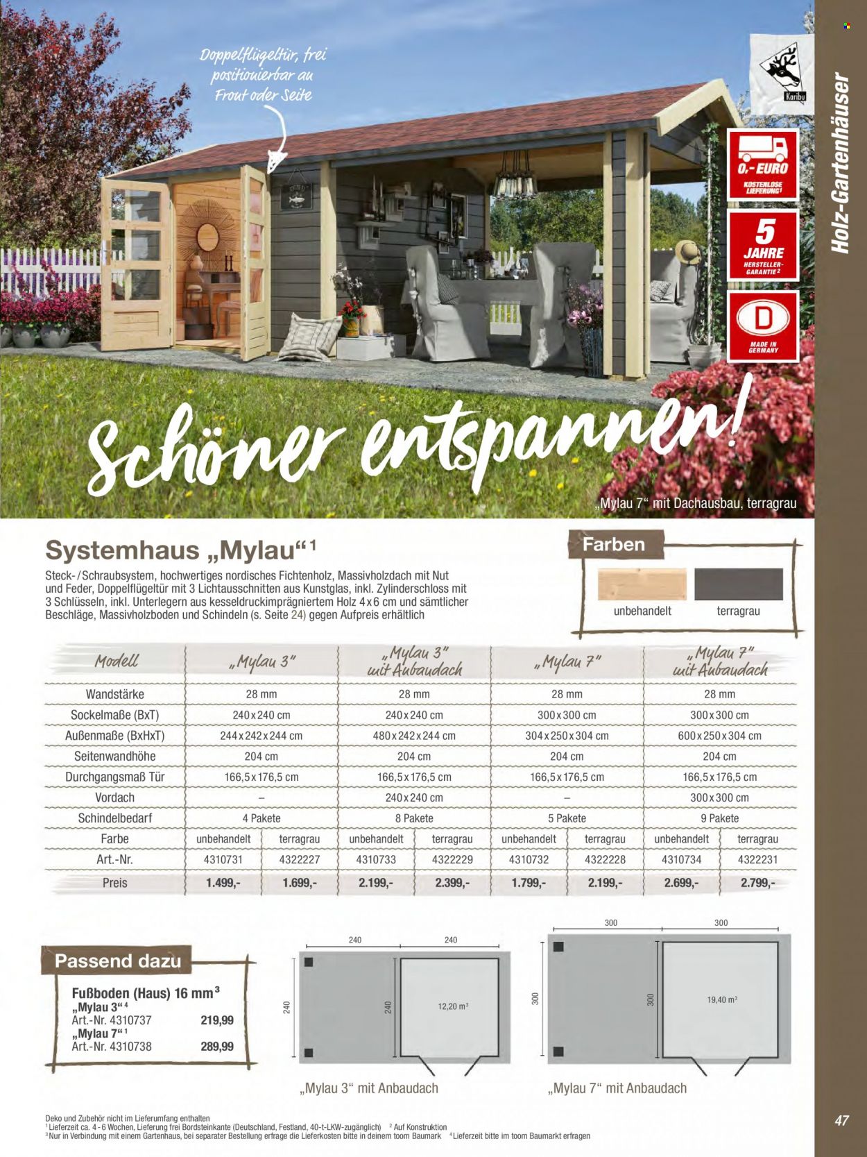 toom Baumarkt Prospekte  - 1.03.2023 - 30.04.2023. Seite 47