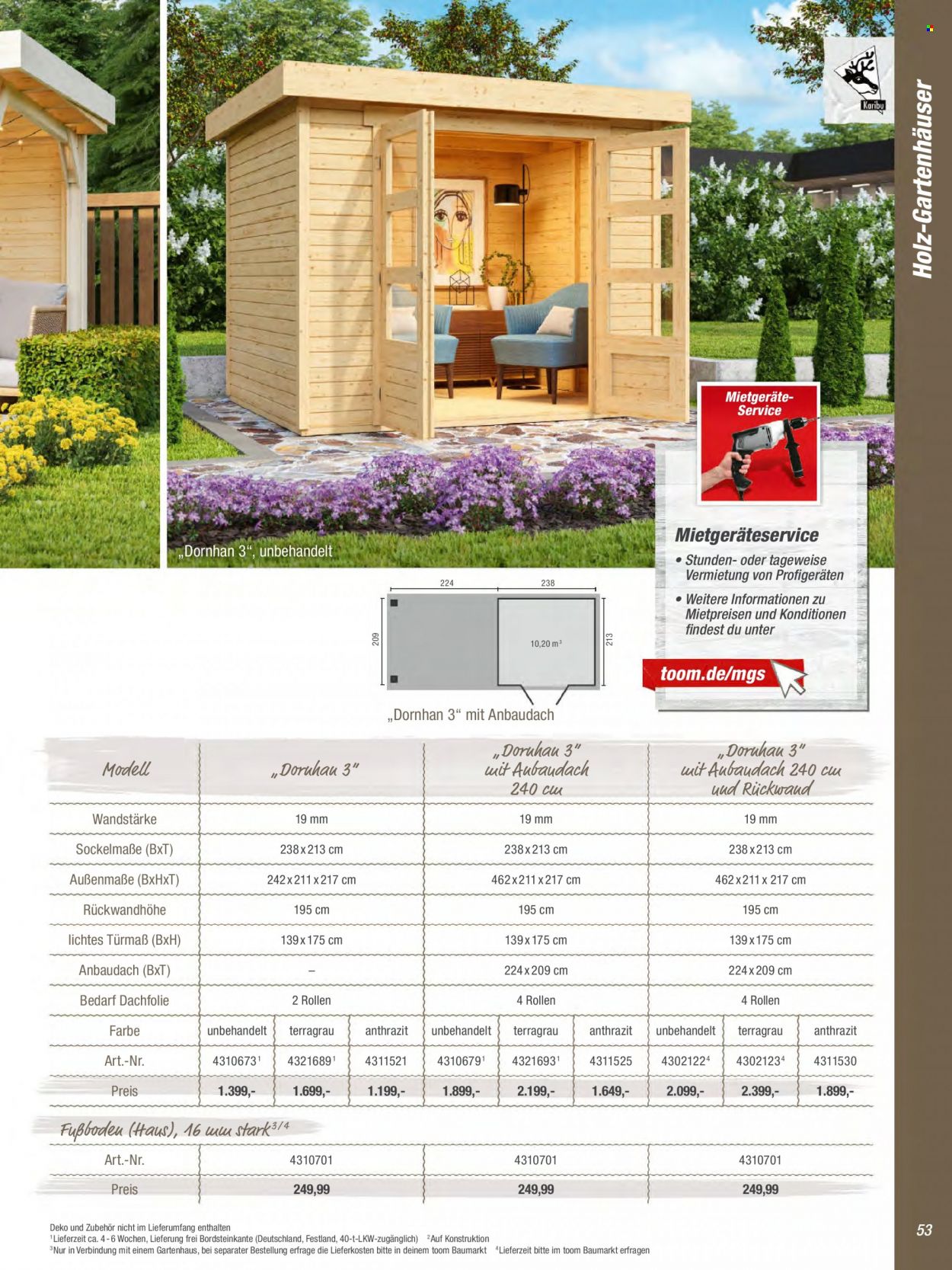toom Baumarkt Prospekte  - 1.03.2023 - 30.04.2023. Seite 53