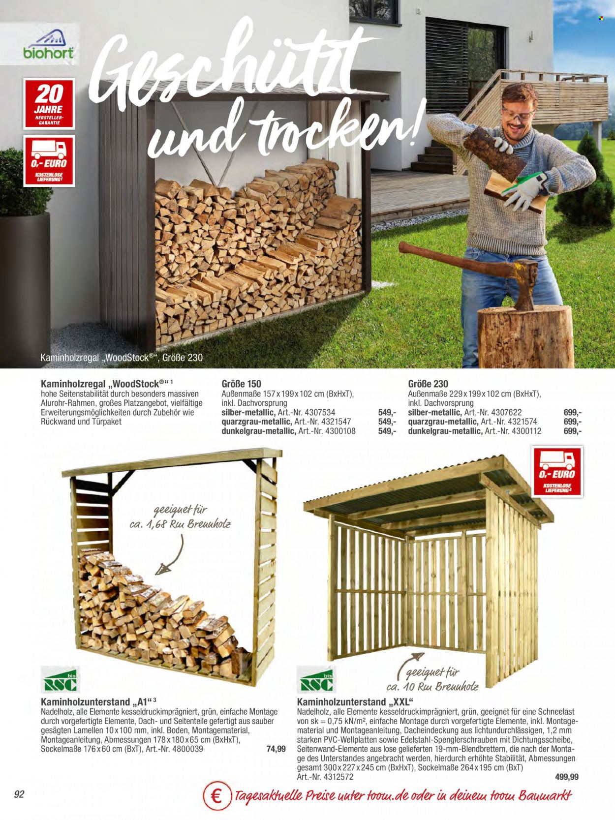 toom Baumarkt Prospekte  - 1.03.2023 - 30.04.2023. Seite 92