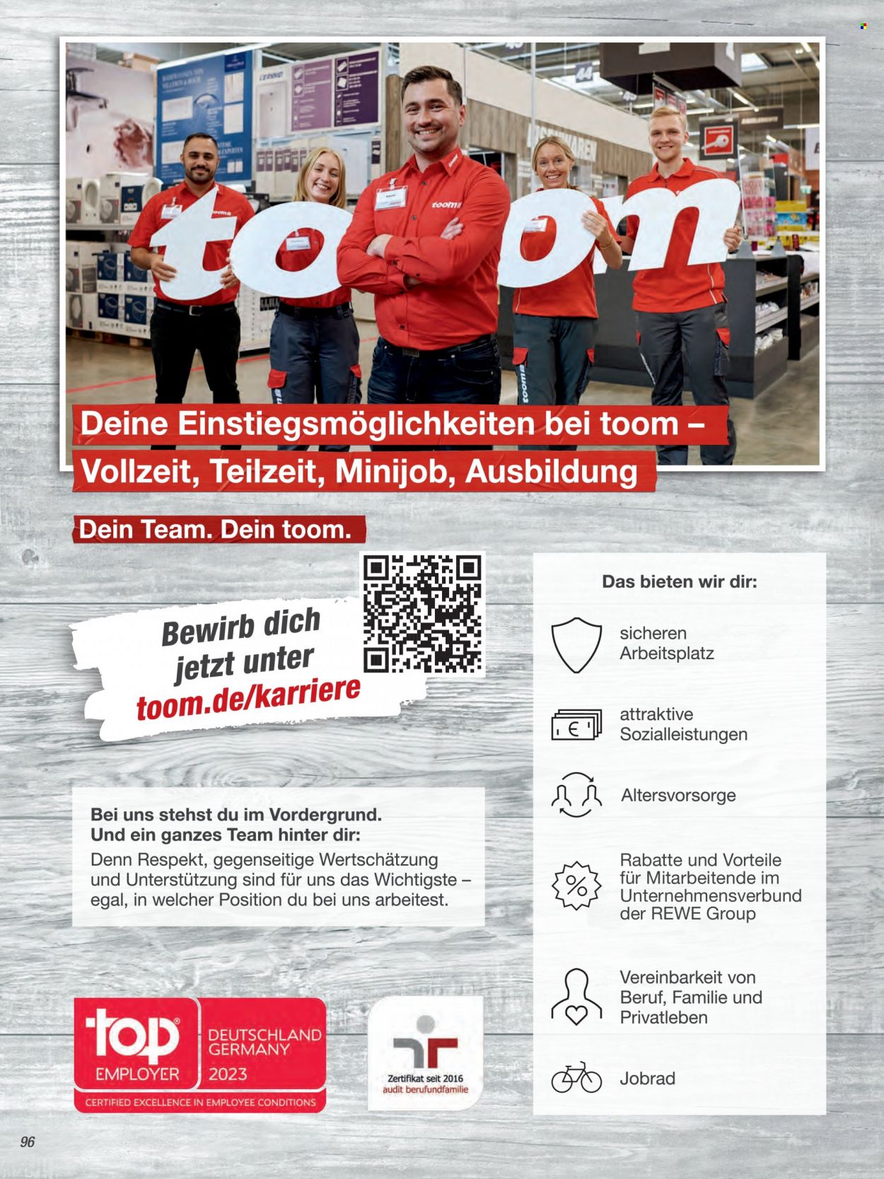 toom Baumarkt Prospekte  - 1.03.2023 - 30.04.2023. Seite 96