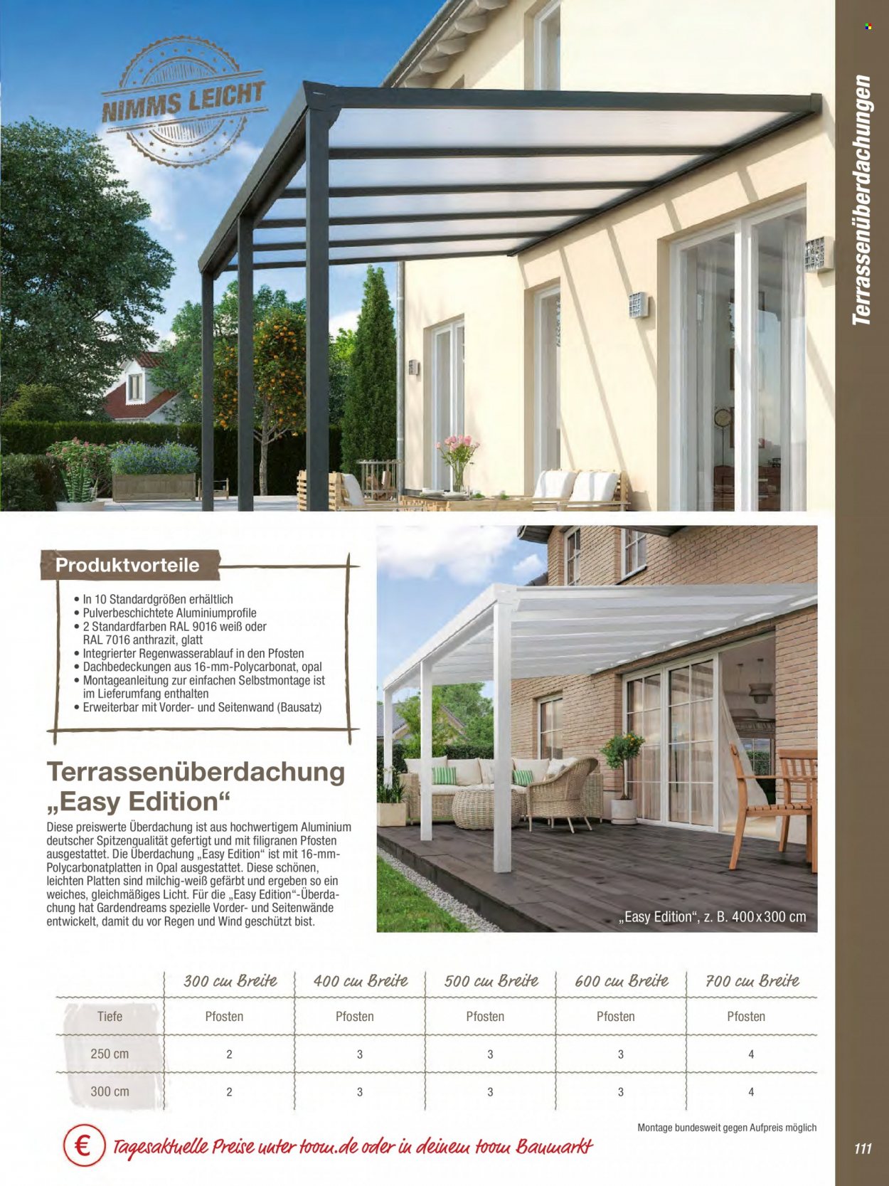 toom Baumarkt Prospekte  - 1.03.2023 - 30.04.2023. Seite 111
